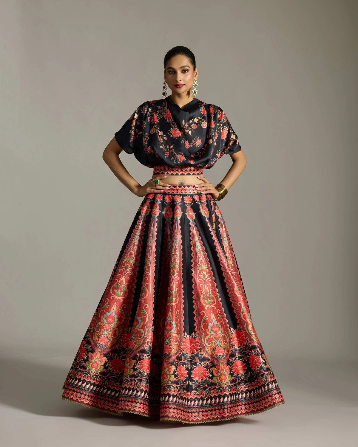 CHINTZ : Varsha Leela Set