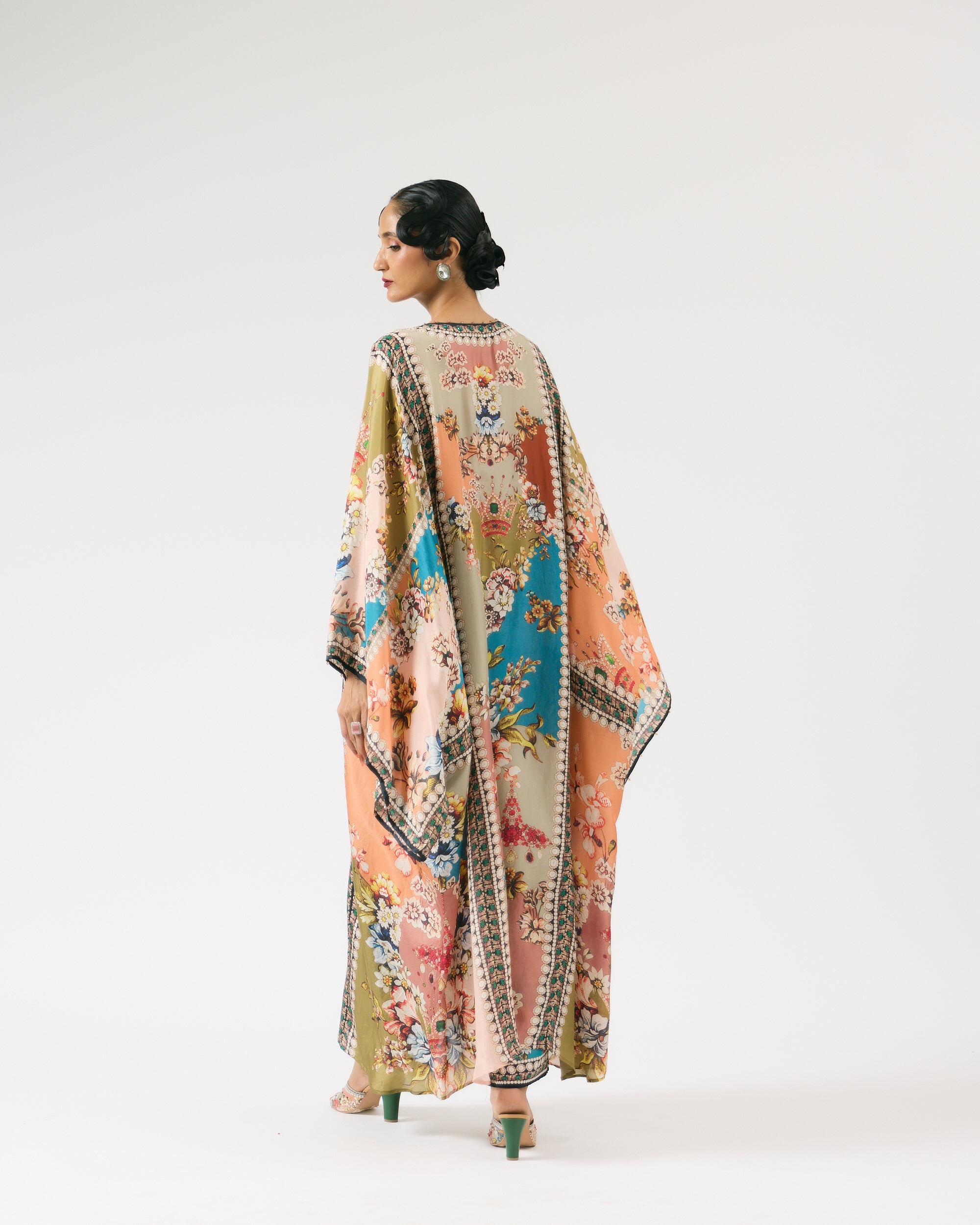 Nizam : Beatrice - Salmon/Blue