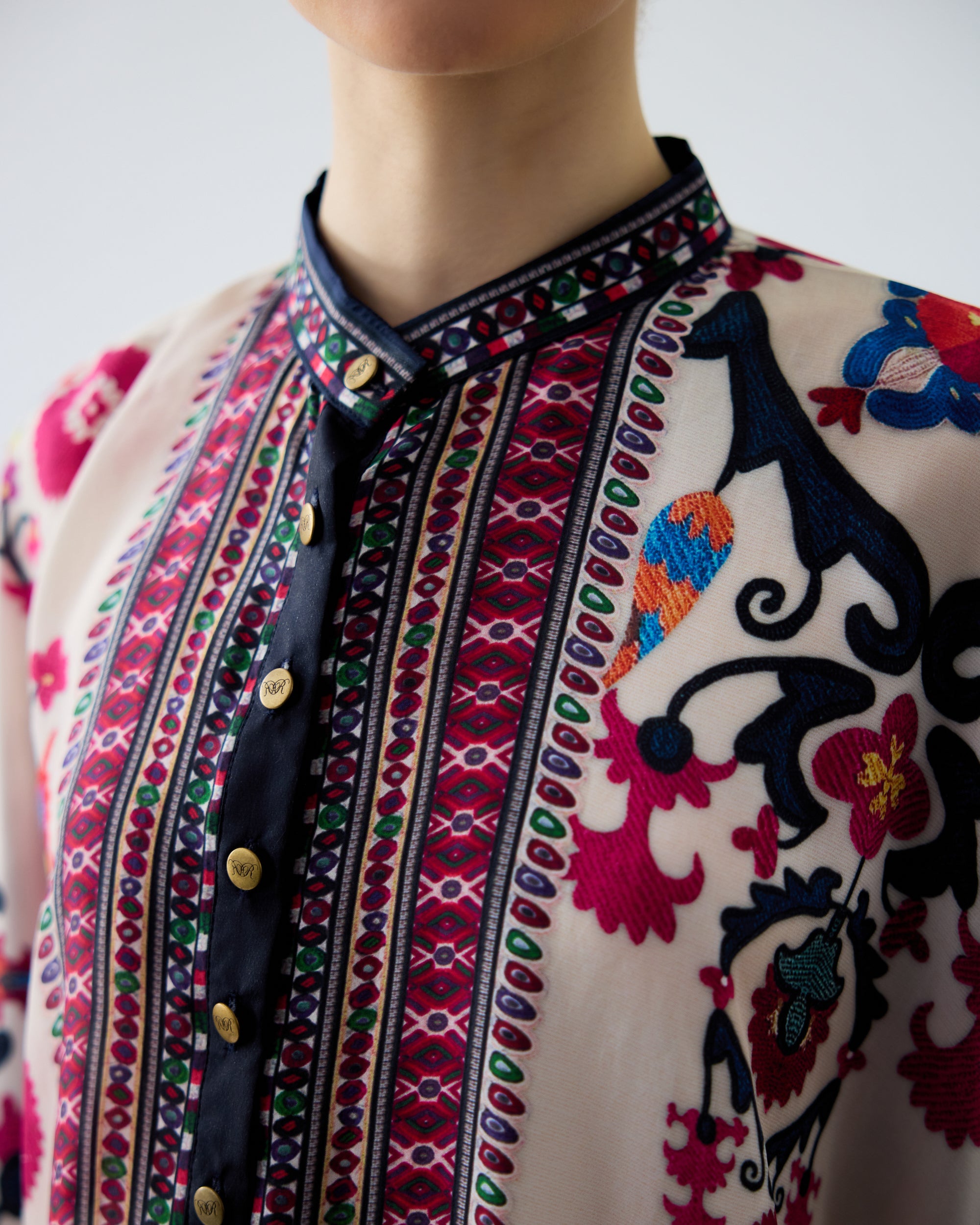 Bukhara : Chanel 36" - Raspberry