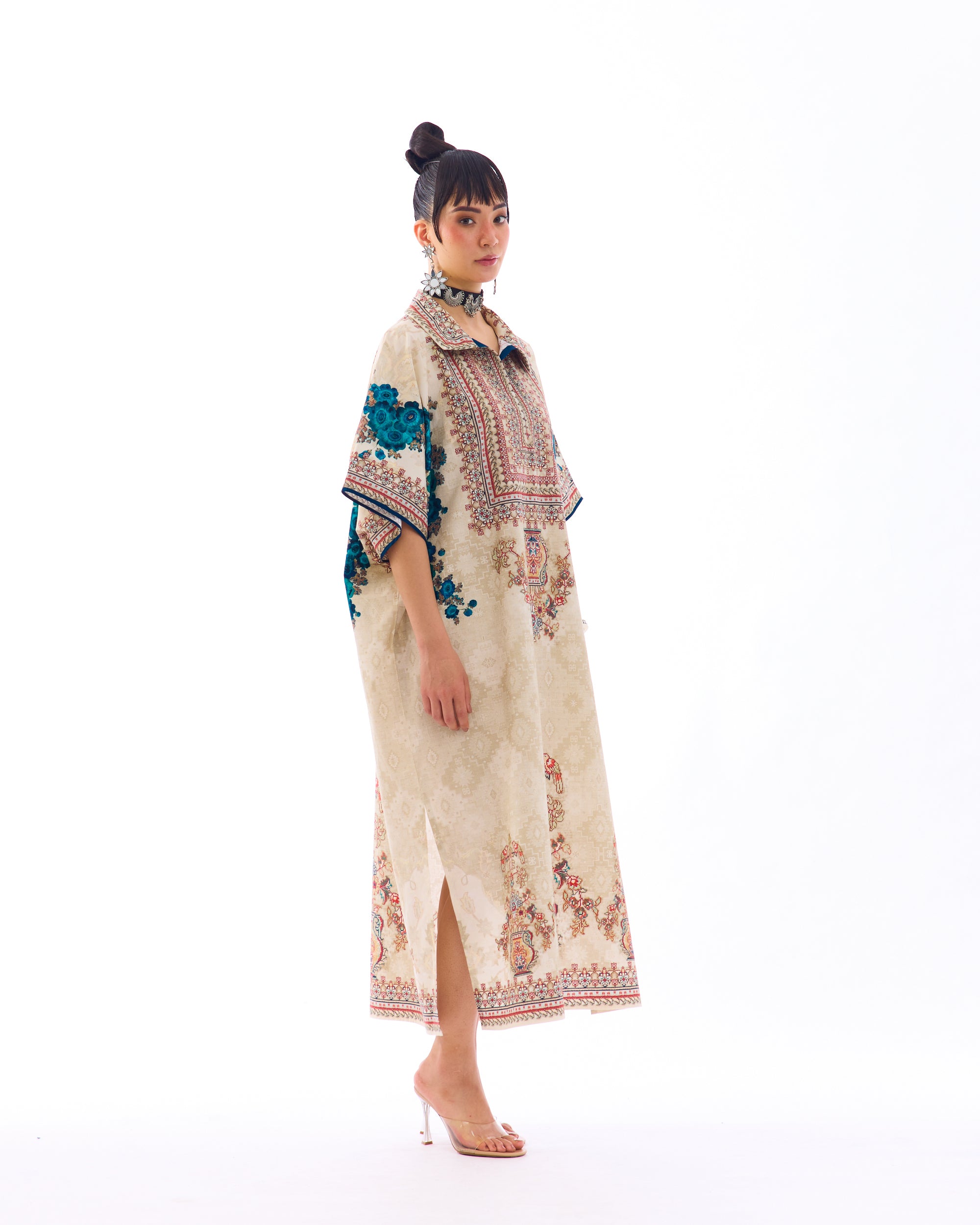 J'adore : Brianna - Beige/Turquoise