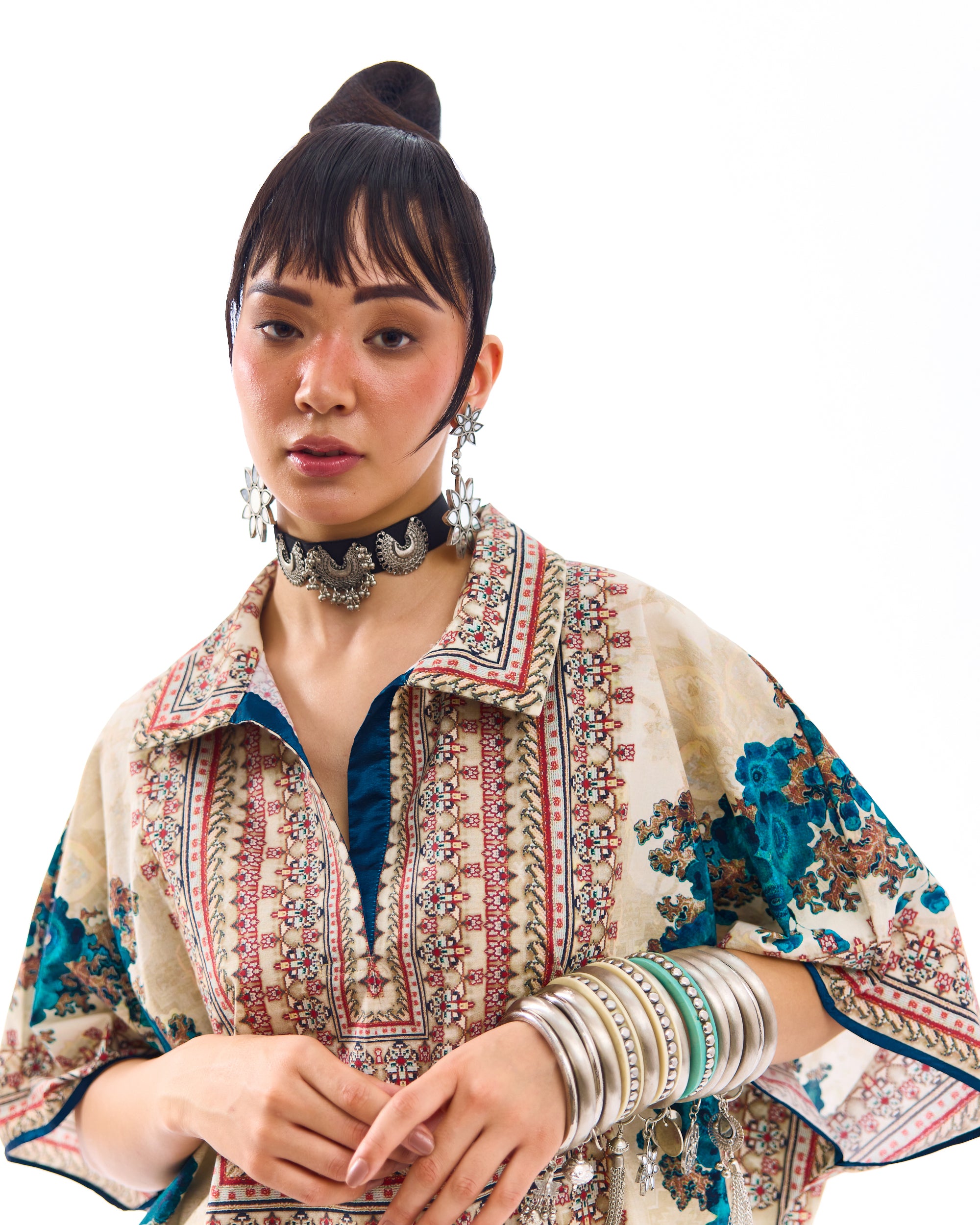 J'adore : Brianna - Beige/Turquoise
