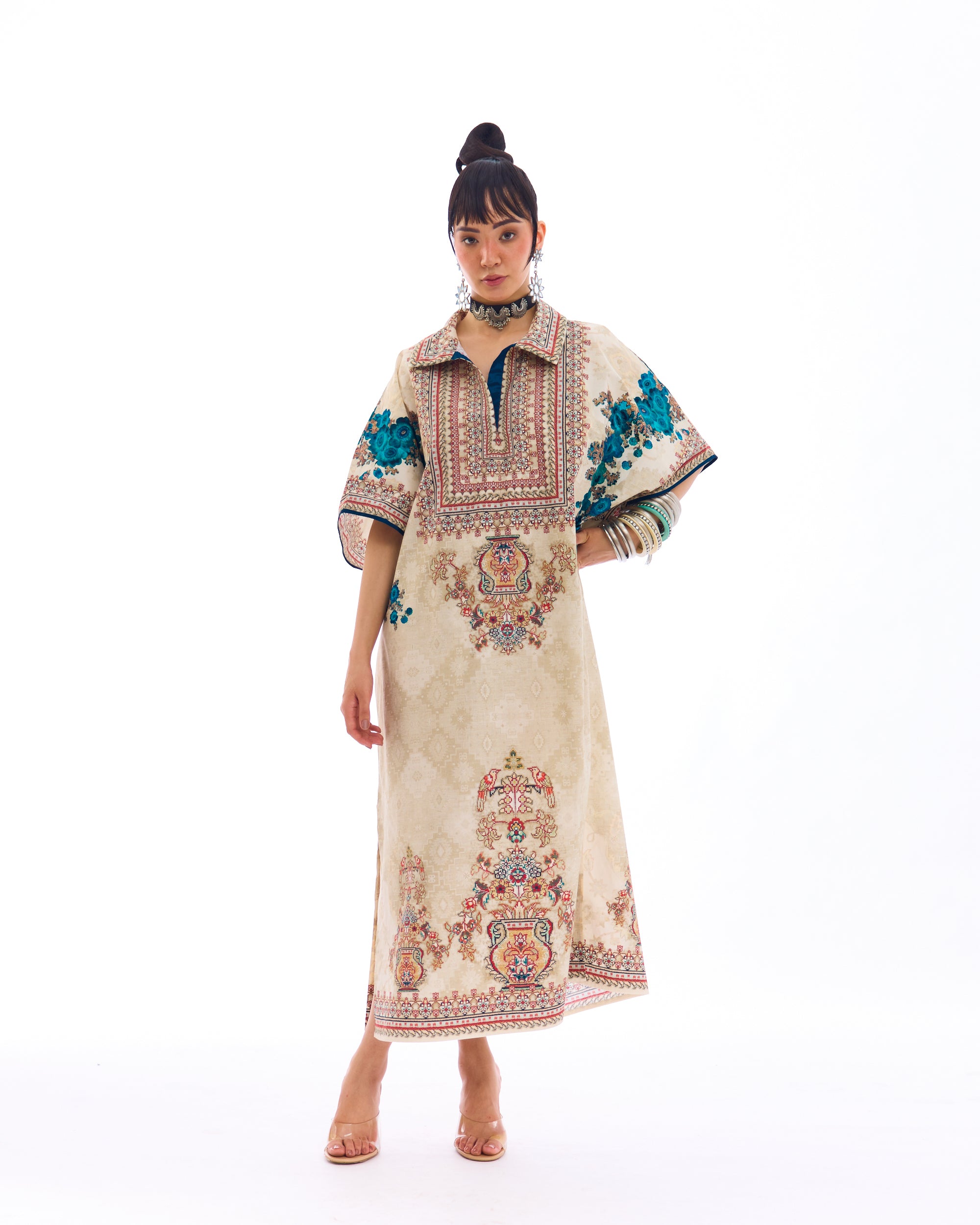 J'adore : Brianna - Beige/Turquoise
