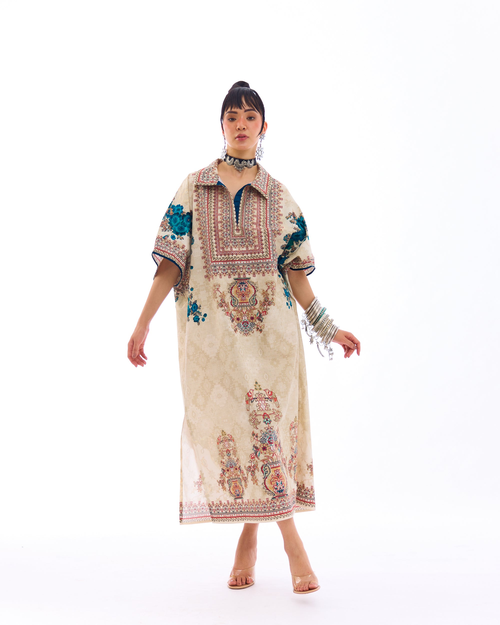 J'adore : Brianna - Beige/Turquoise