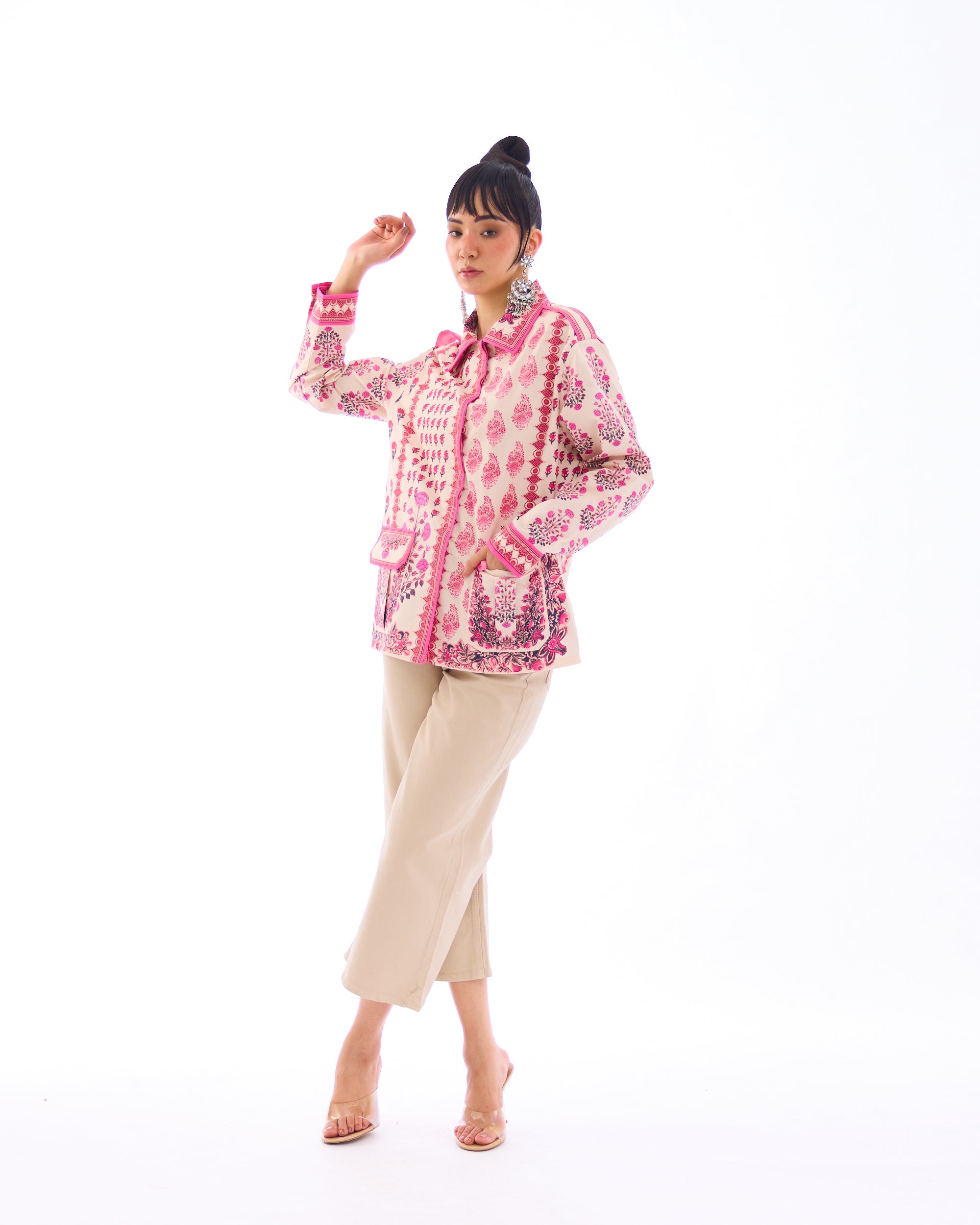 J'adore : Jawaria - Ivory/Pink