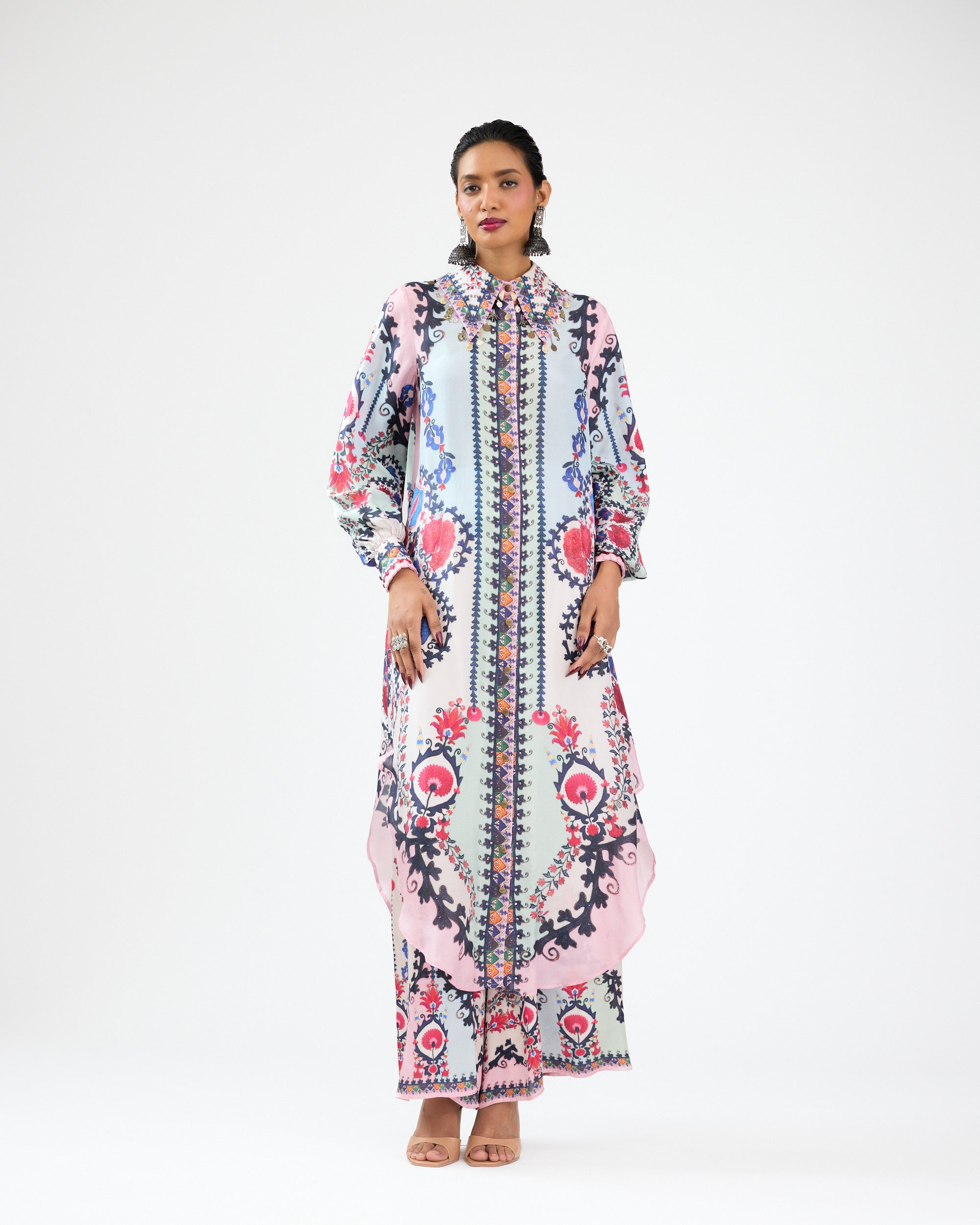 A Bukhara Summer : Bella - Ivory/Blush