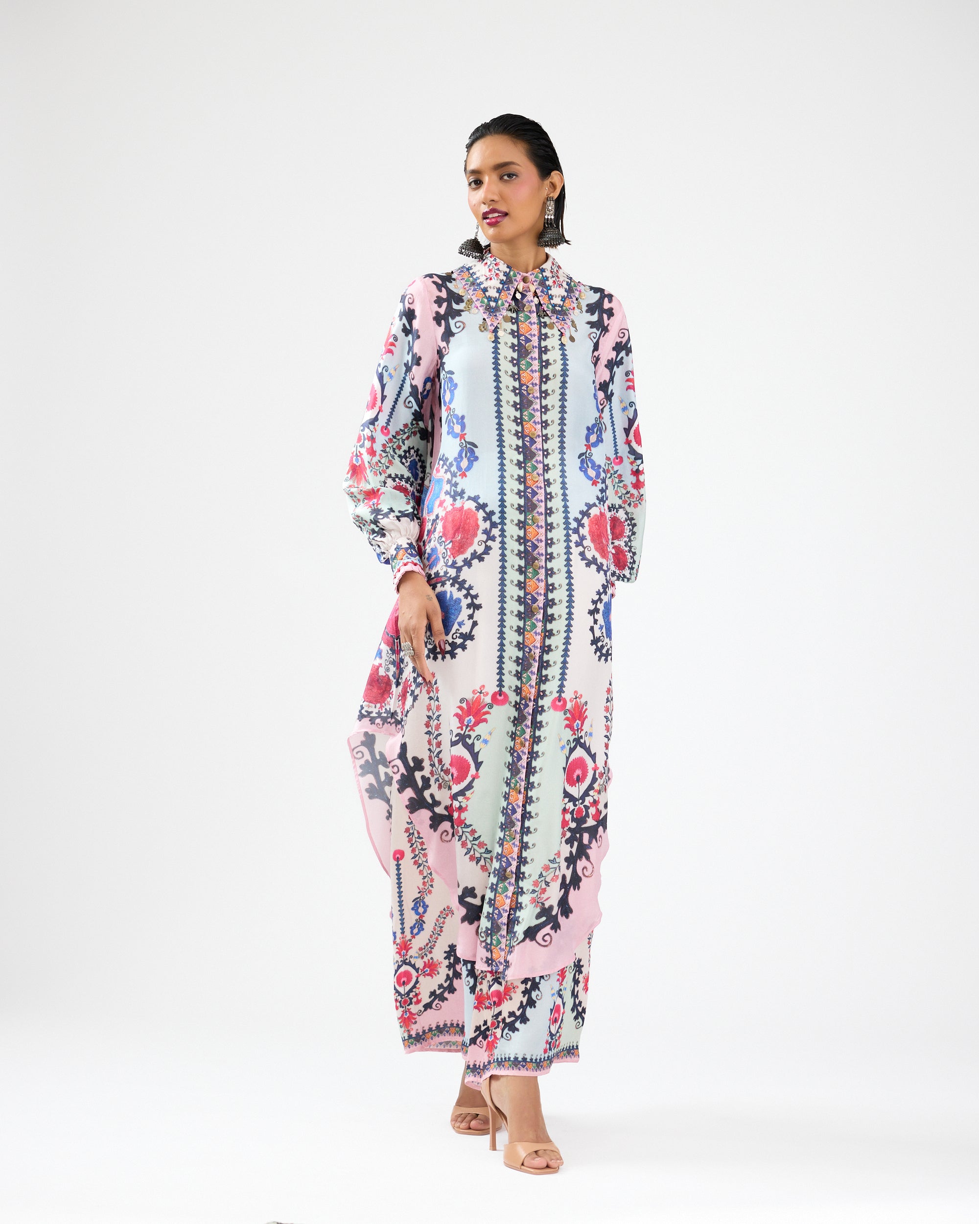 A Bukhara Summer : Bella - Ivory/Blush