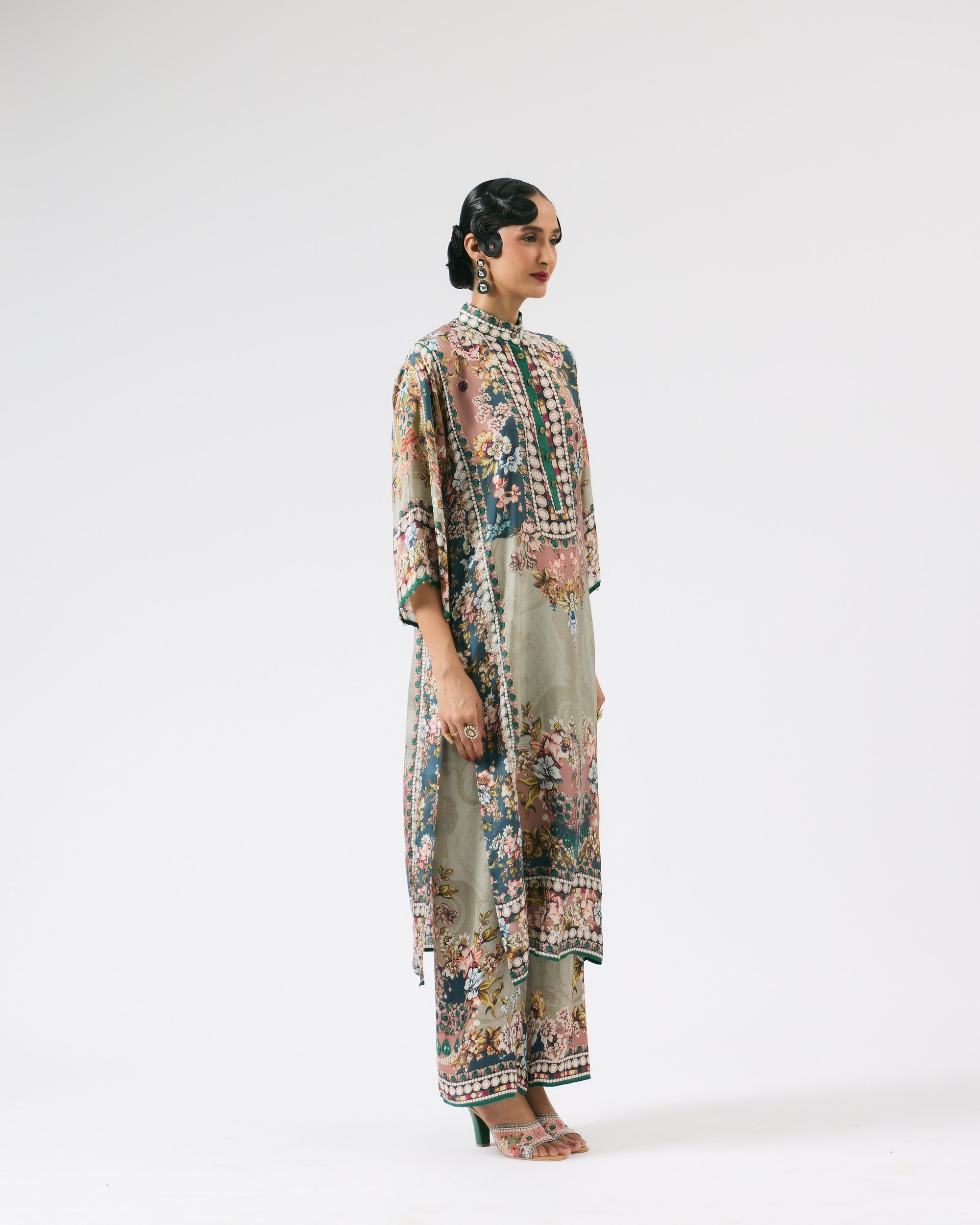 Nizam : Ghazala - Dusty Rose/Teal