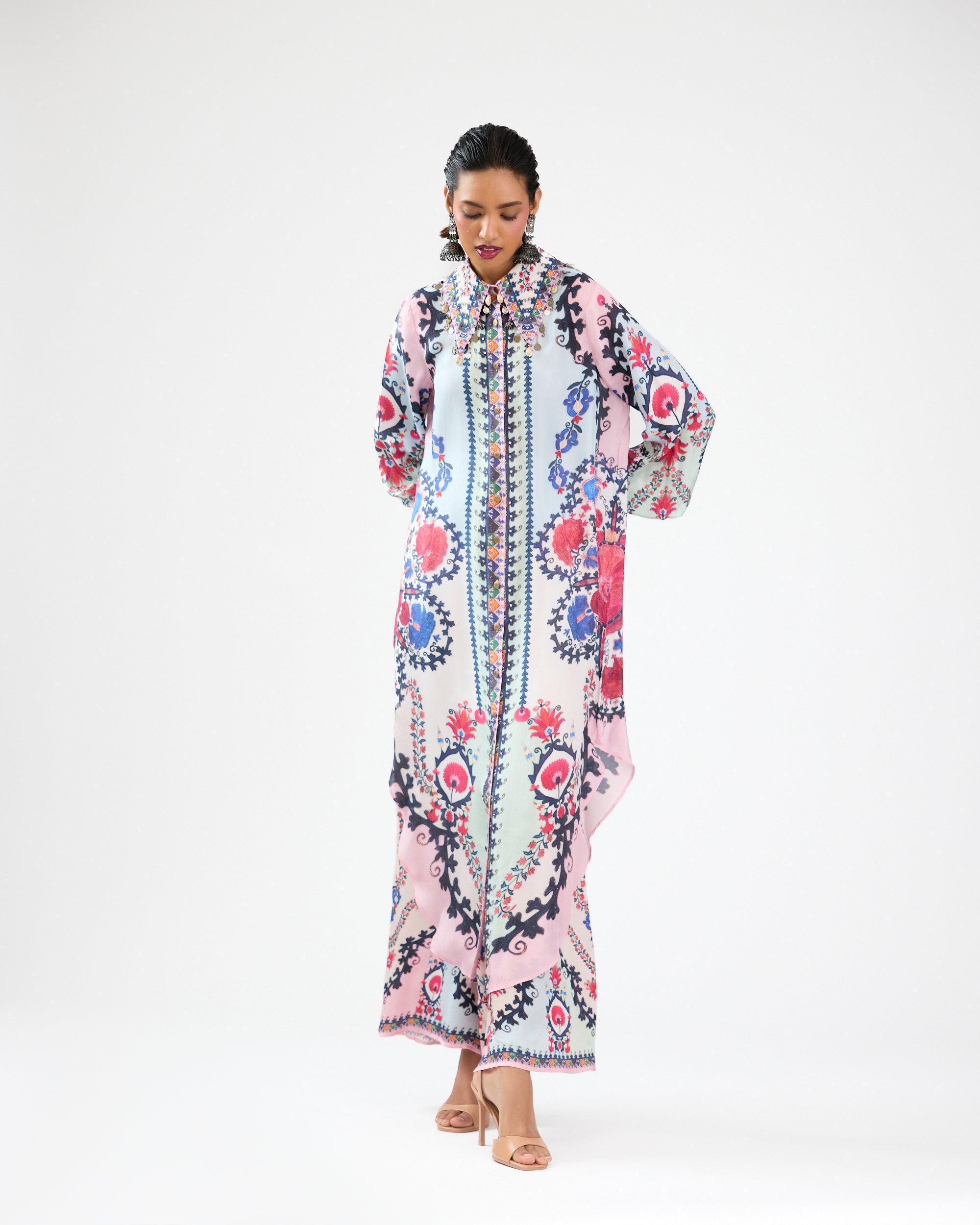 A Bukhara Summer : Bella - Ivory/Blush