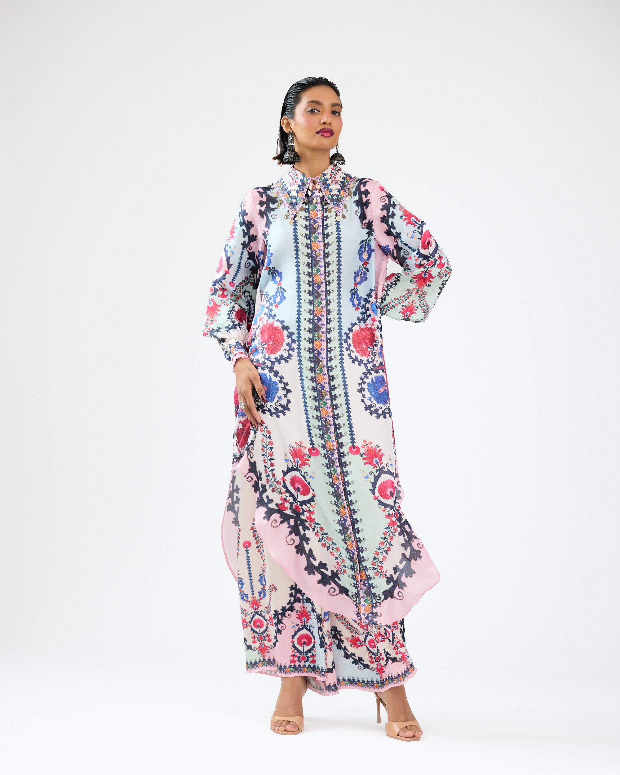 A Bukhara Summer : Bella - Ivory/Blush