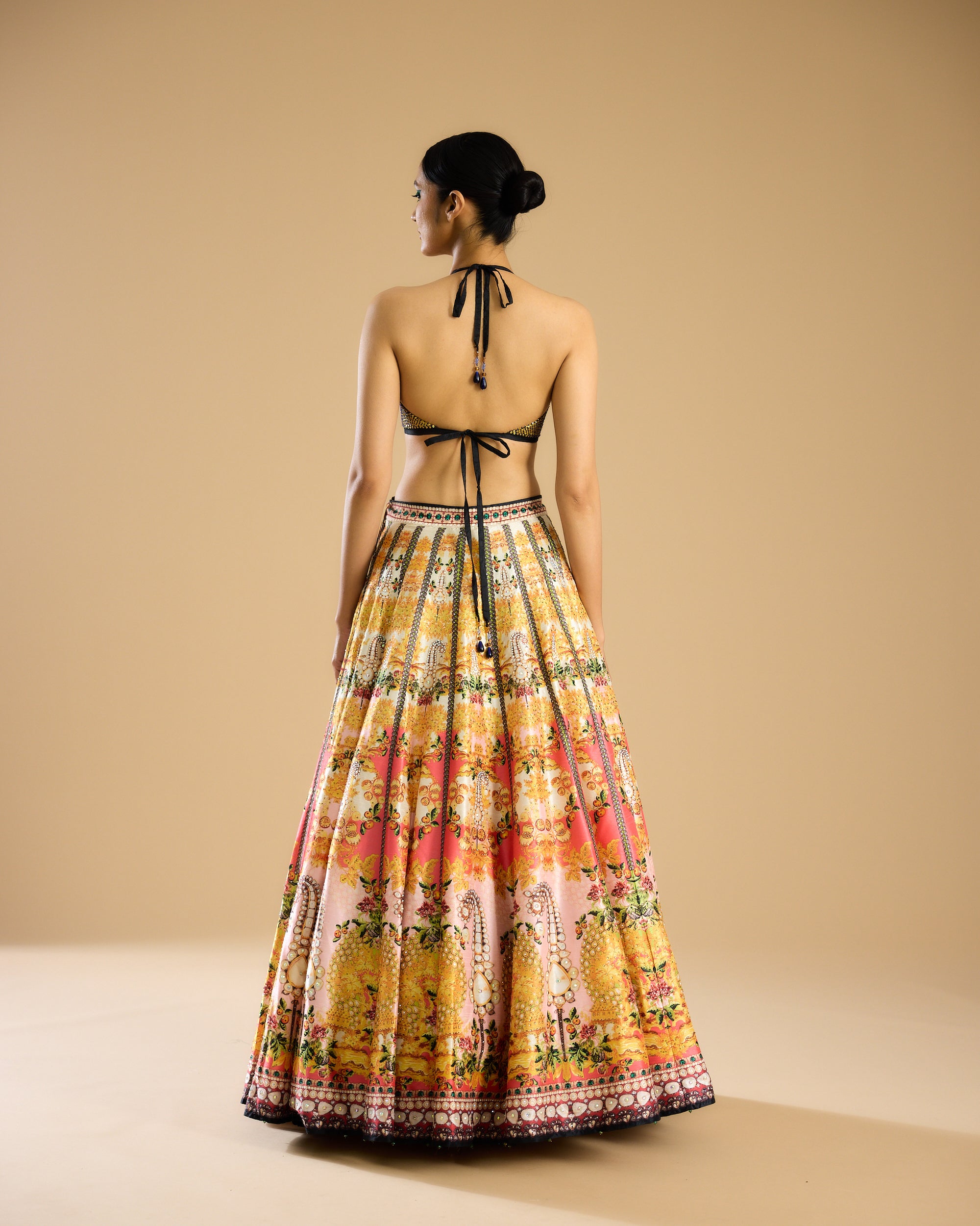 Nizam : Jignasa Leela - Mustard/Emerald