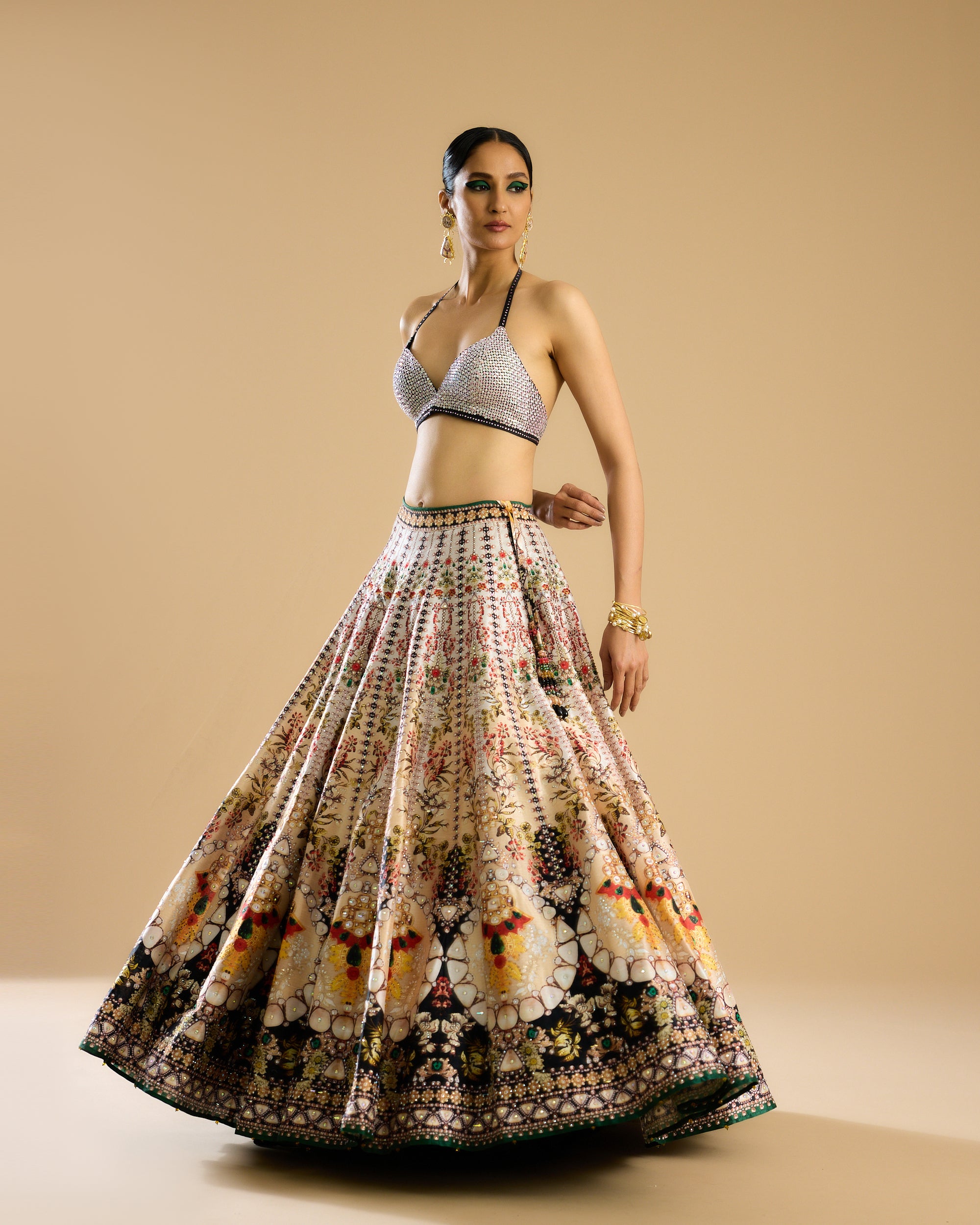 Nizam : Inika Leela - Beige/Multi