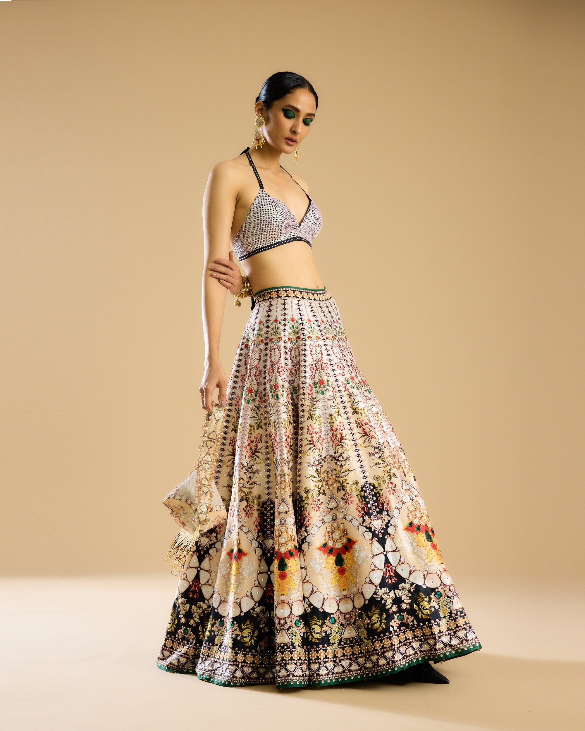Nizam : Inika Leela - Beige/Multi