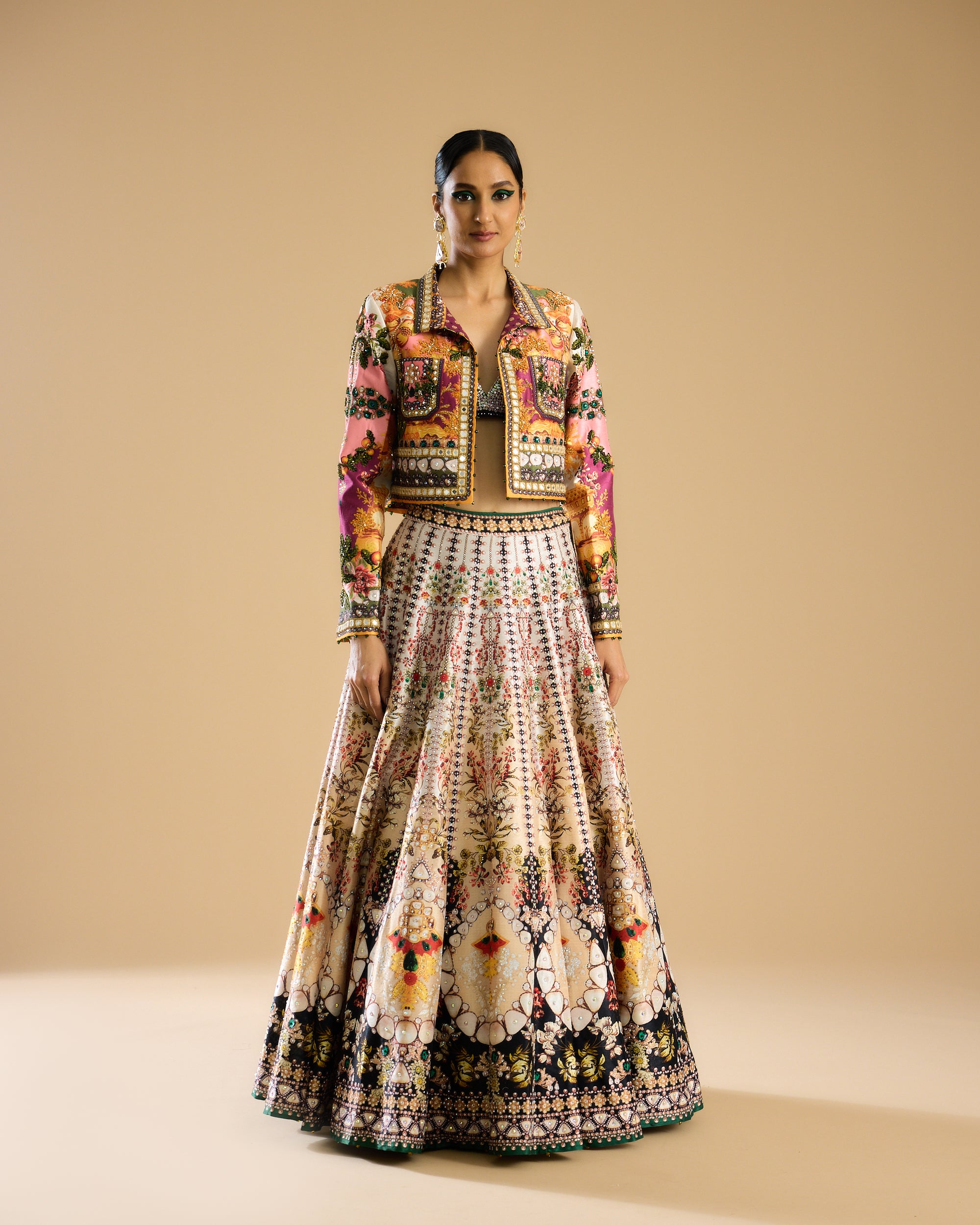 Nizam : Inika Leela - Beige/Multi