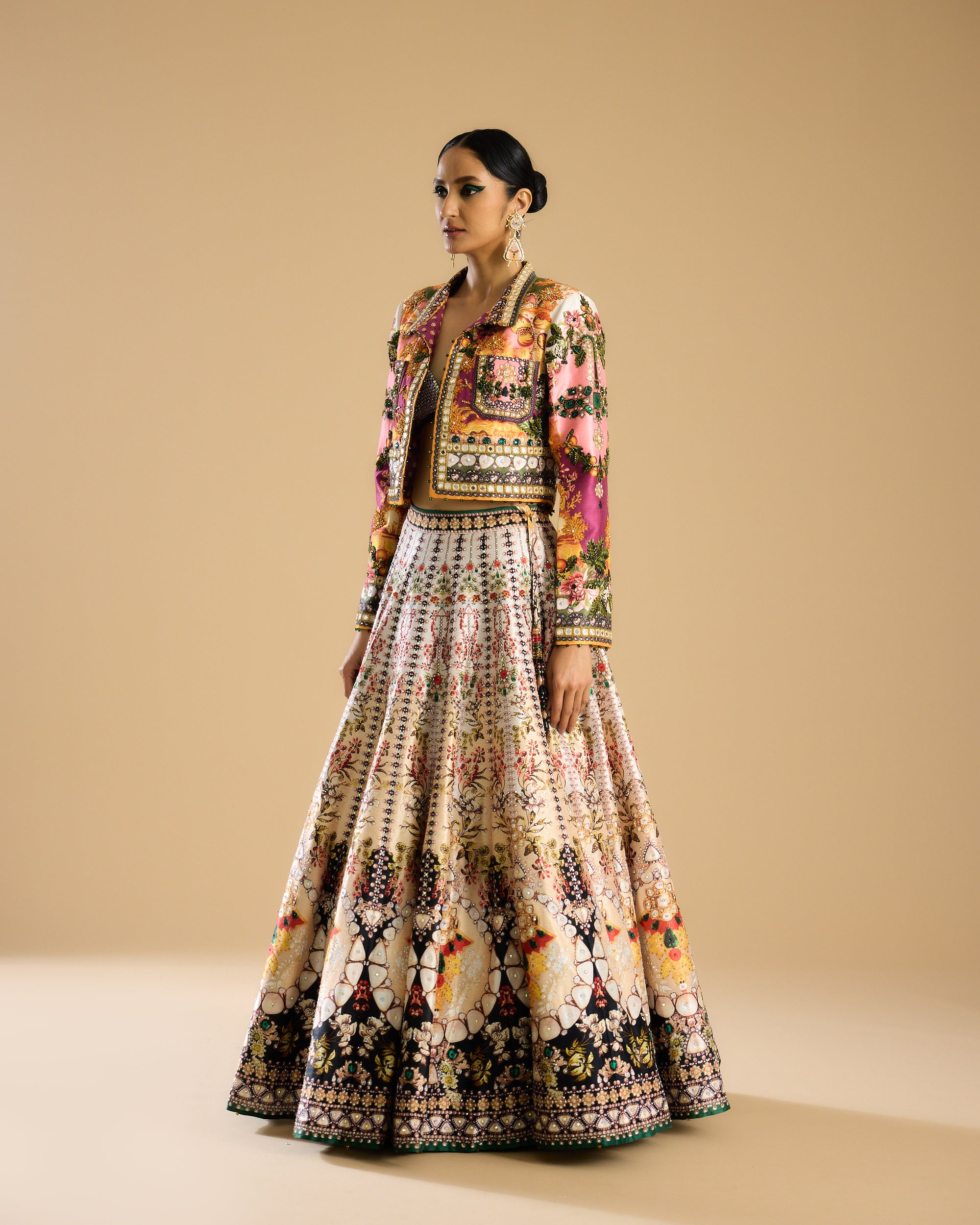 Nizam : Inika Leela - Beige/Multi