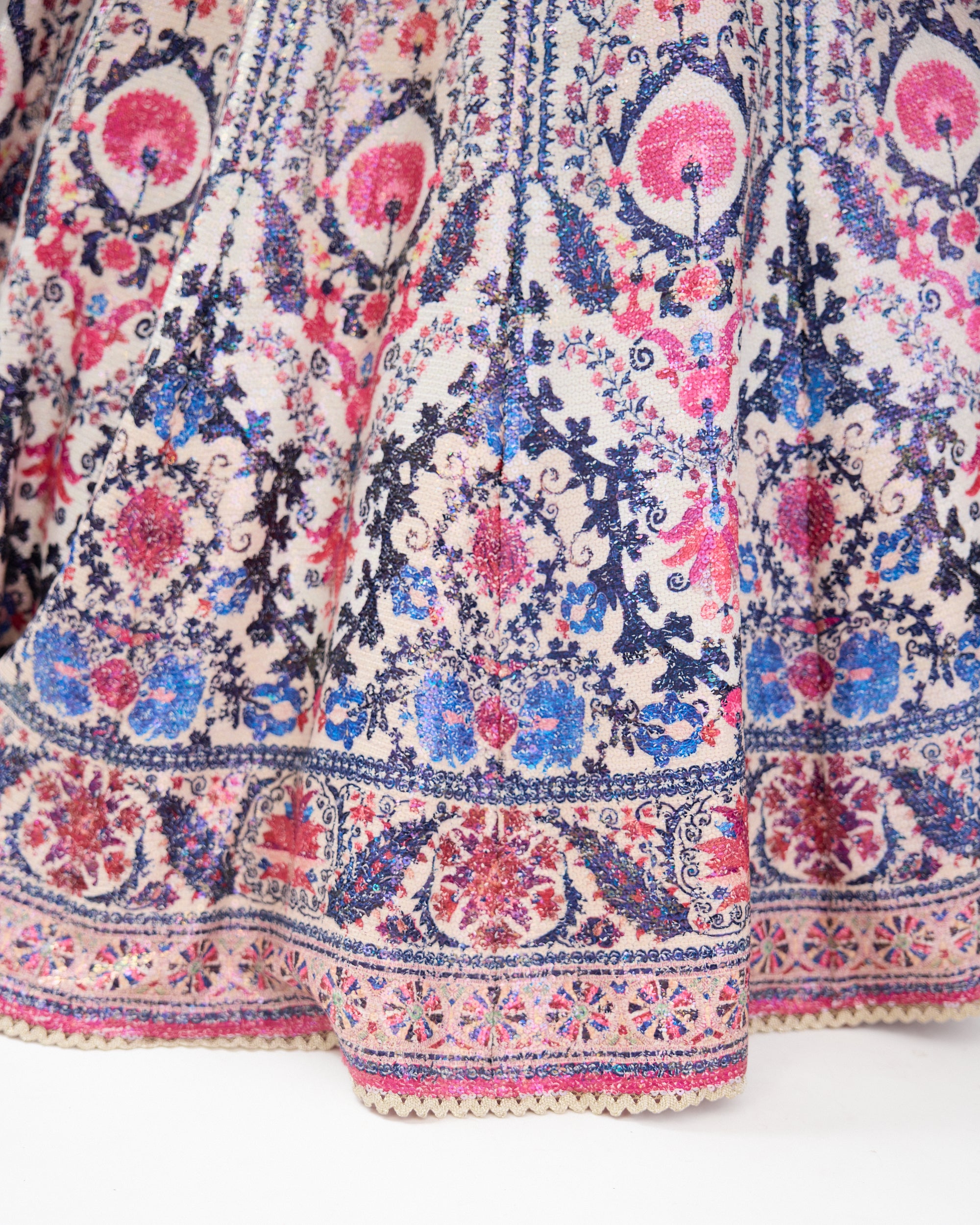 A Bukhara Summer : Leela/Corset - Ivory/Pink