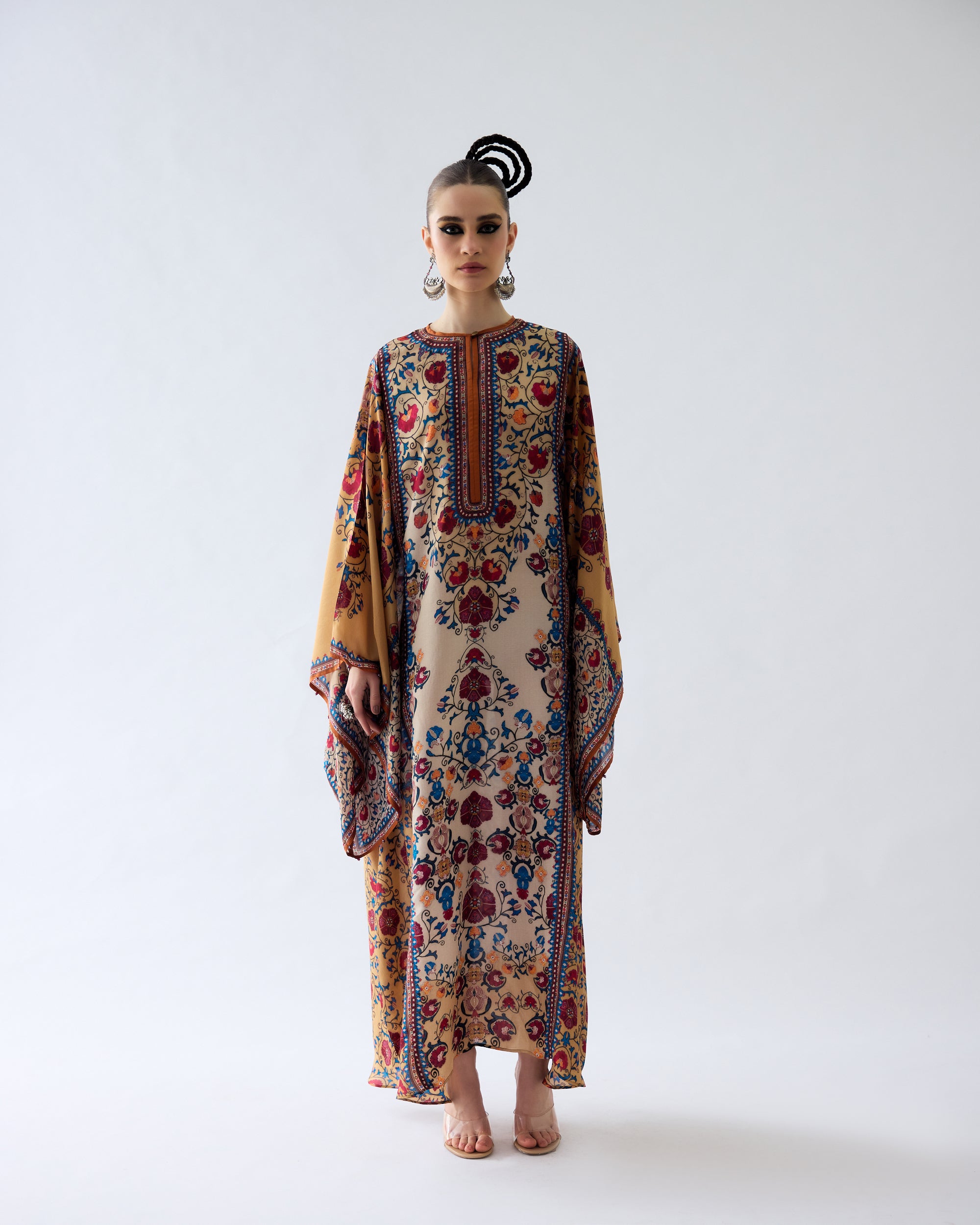 Bukhara : Beatrice - Taupe/Mustard
