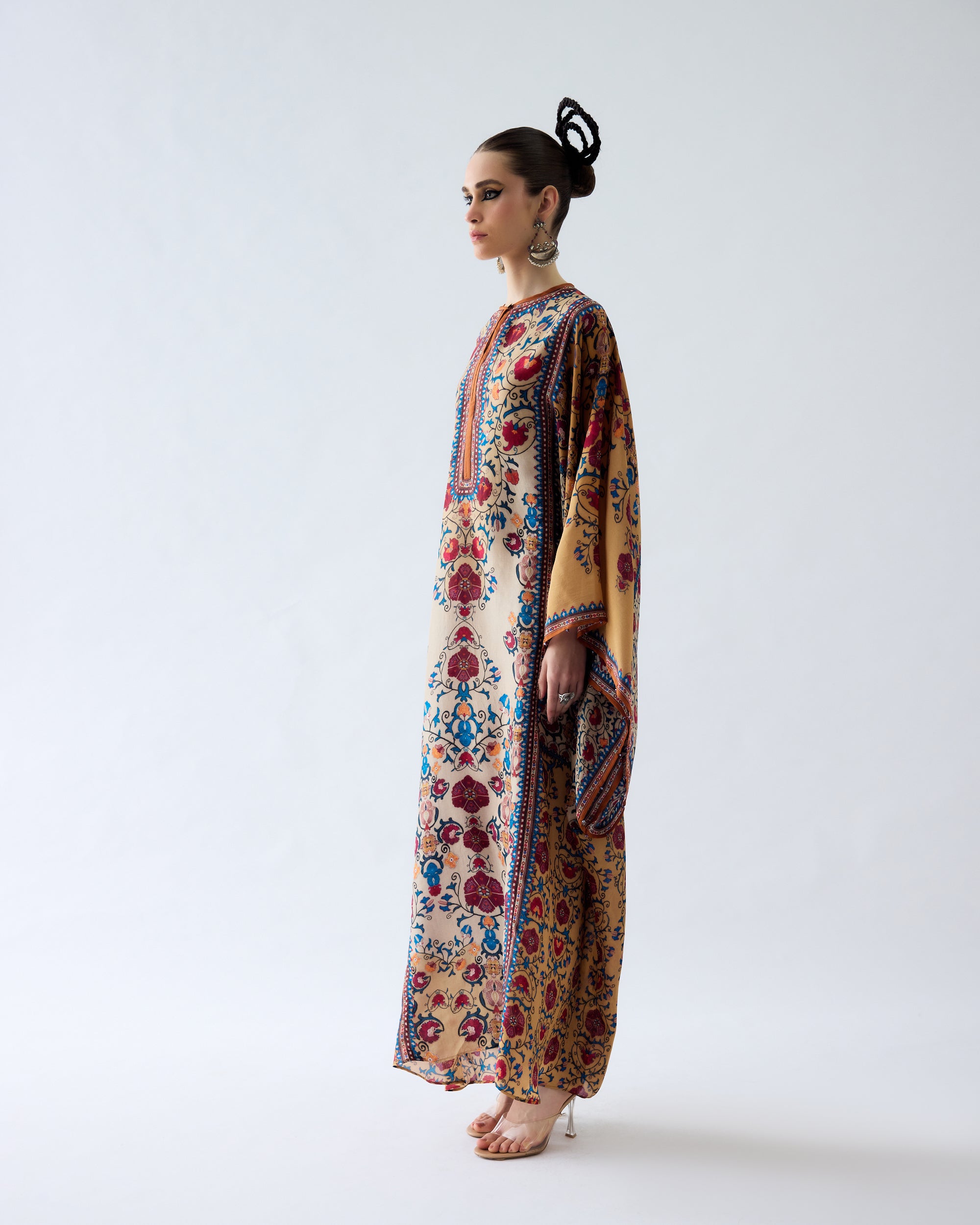 Bukhara : Beatrice - Taupe/Mustard
