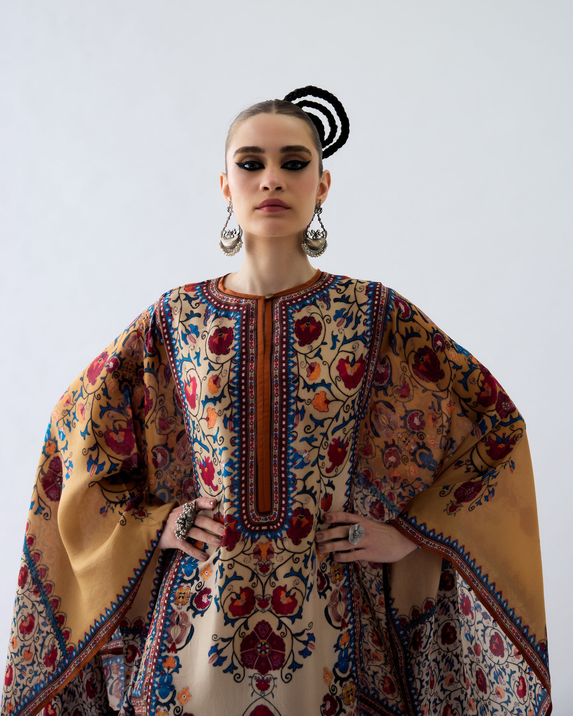 Bukhara : Beatrice - Taupe/Mustard