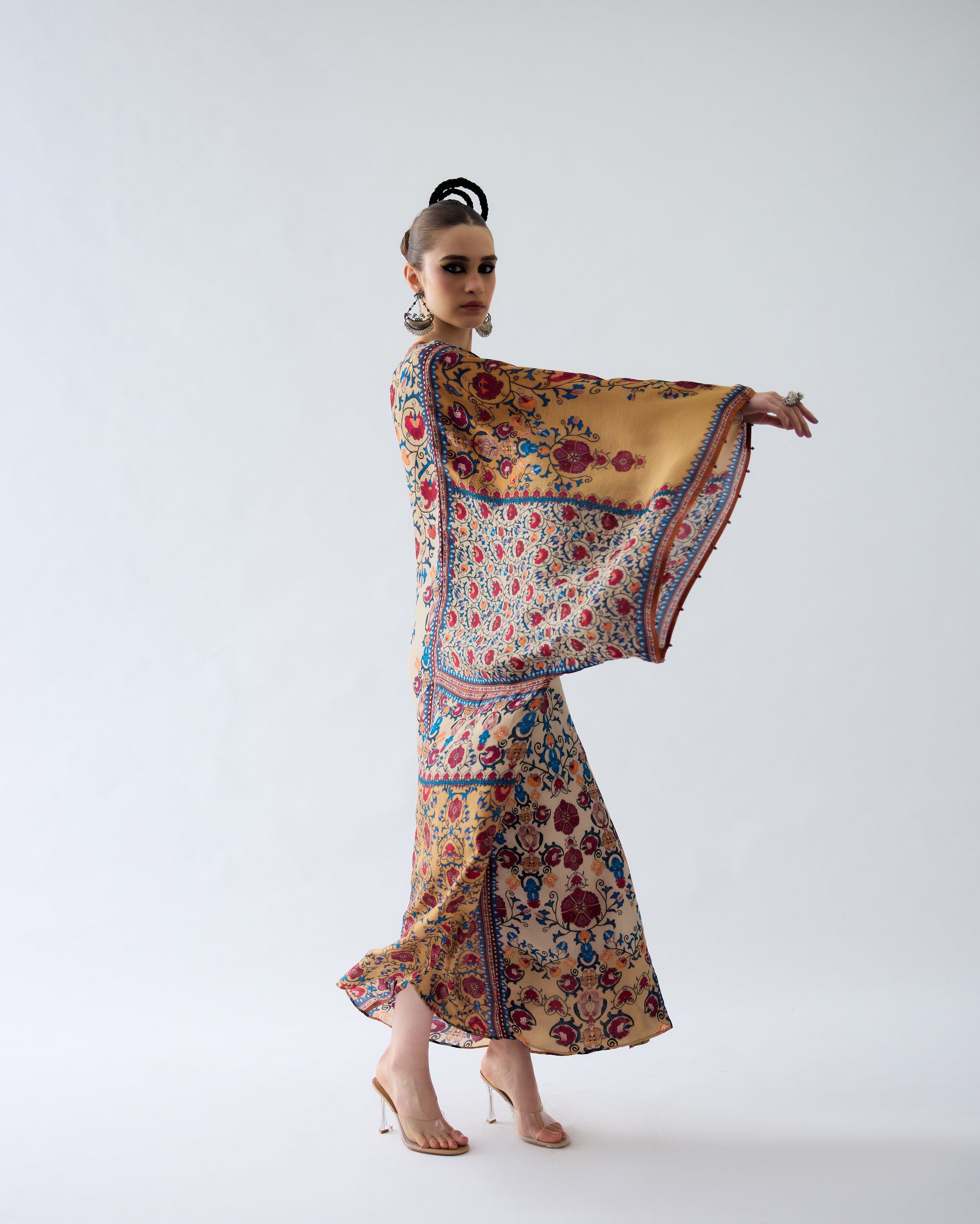 Bukhara : Beatrice - Taupe/Mustard
