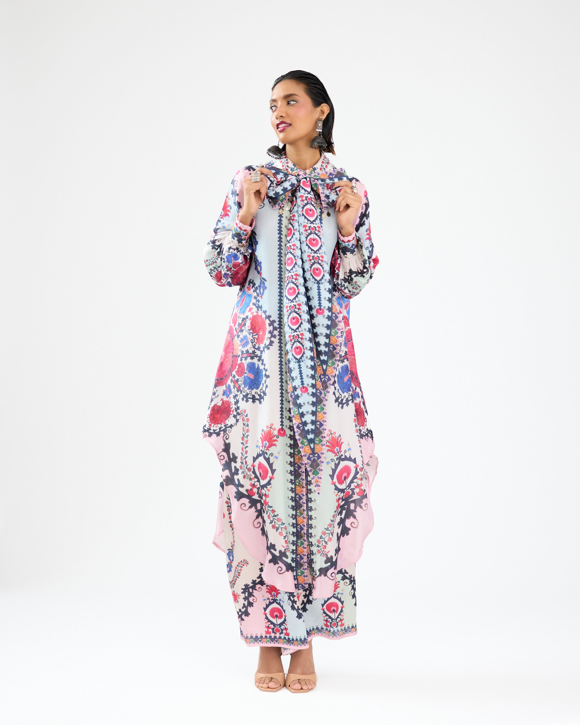 A Bukhara Summer : Bella - Ivory/Blush