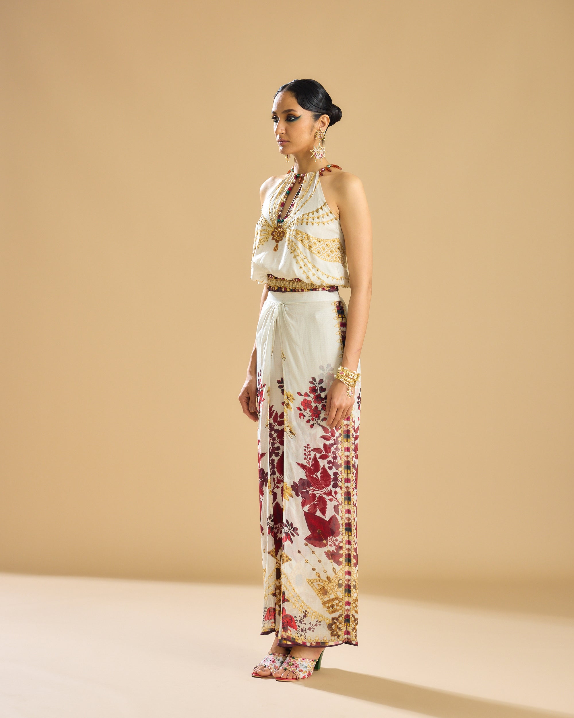 Nizam : Chandani - Ivory/Gold