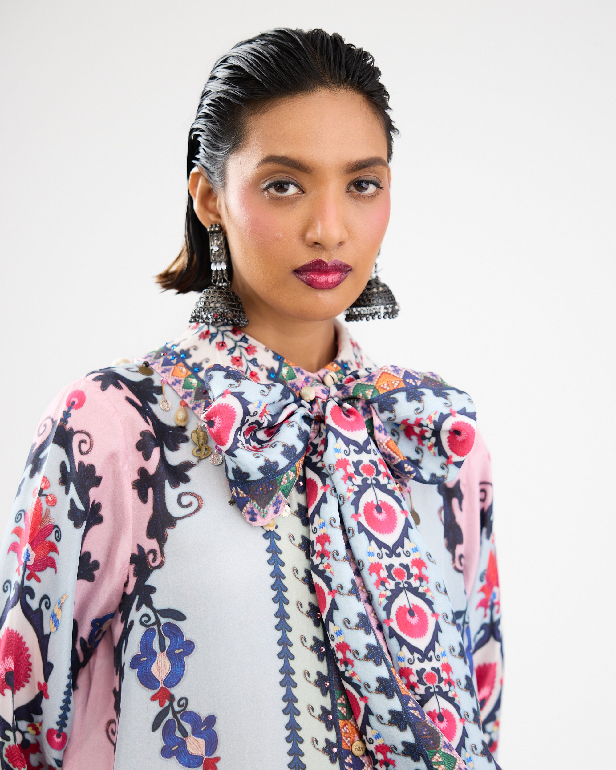 A Bukhara Summer : Bella - Ivory/Blush