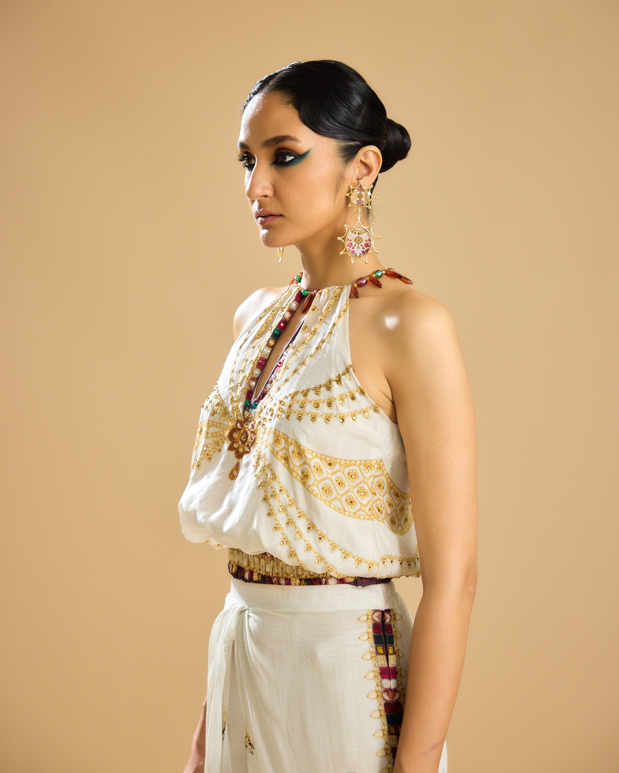 Nizam : Chandani - Ivory/Gold