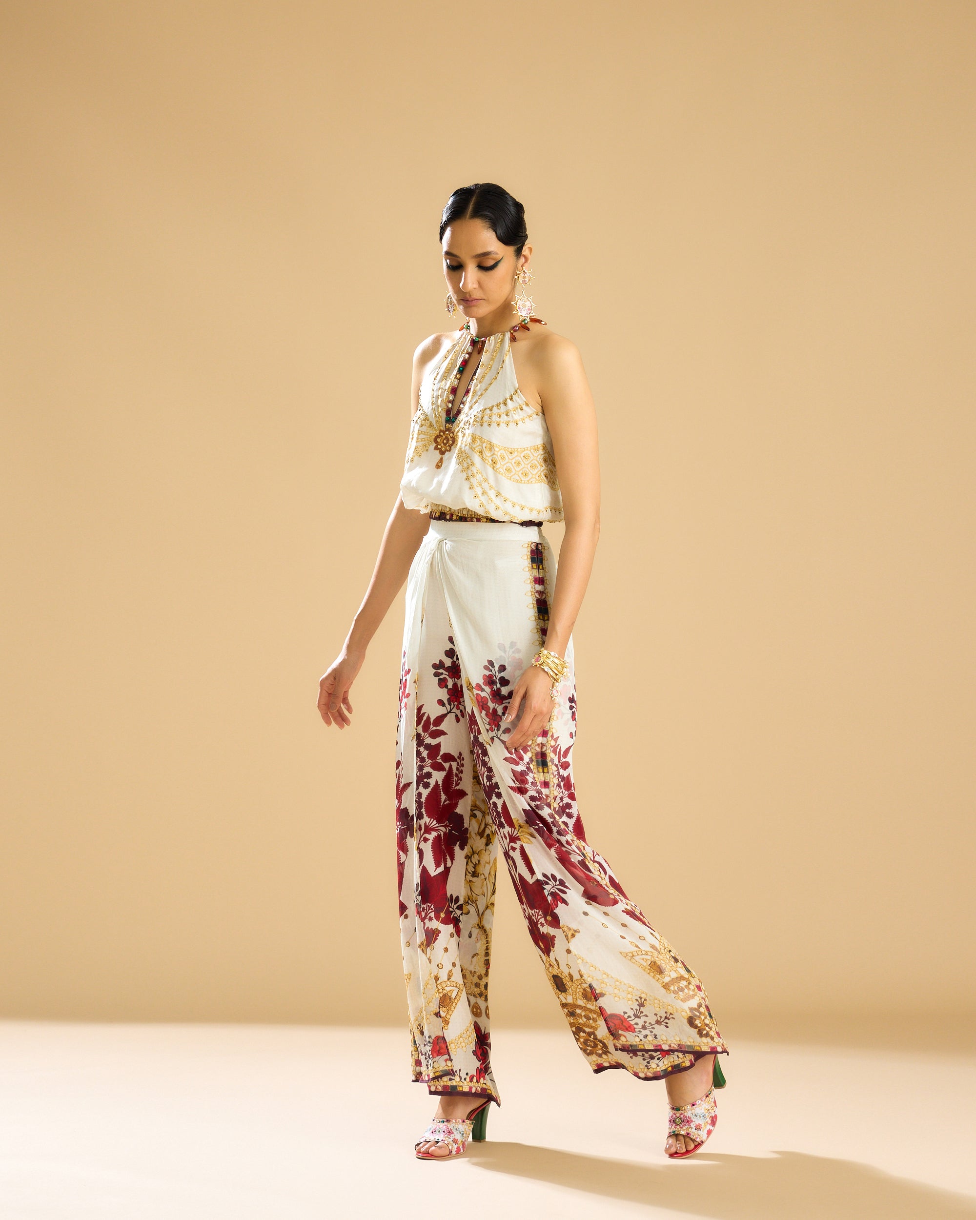 Nizam : Chandani - Ivory/Gold