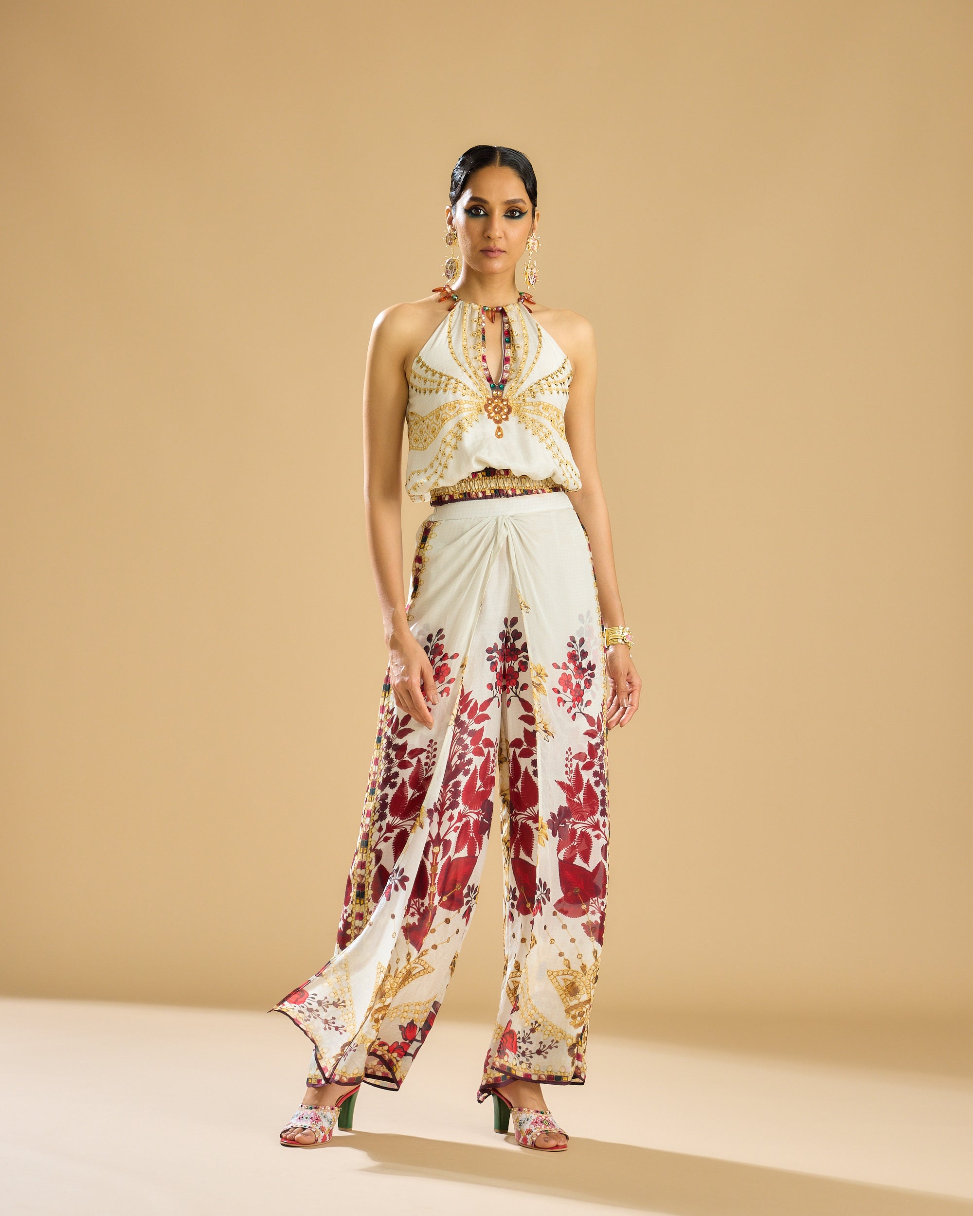 Nizam : Chandani - Ivory/Gold