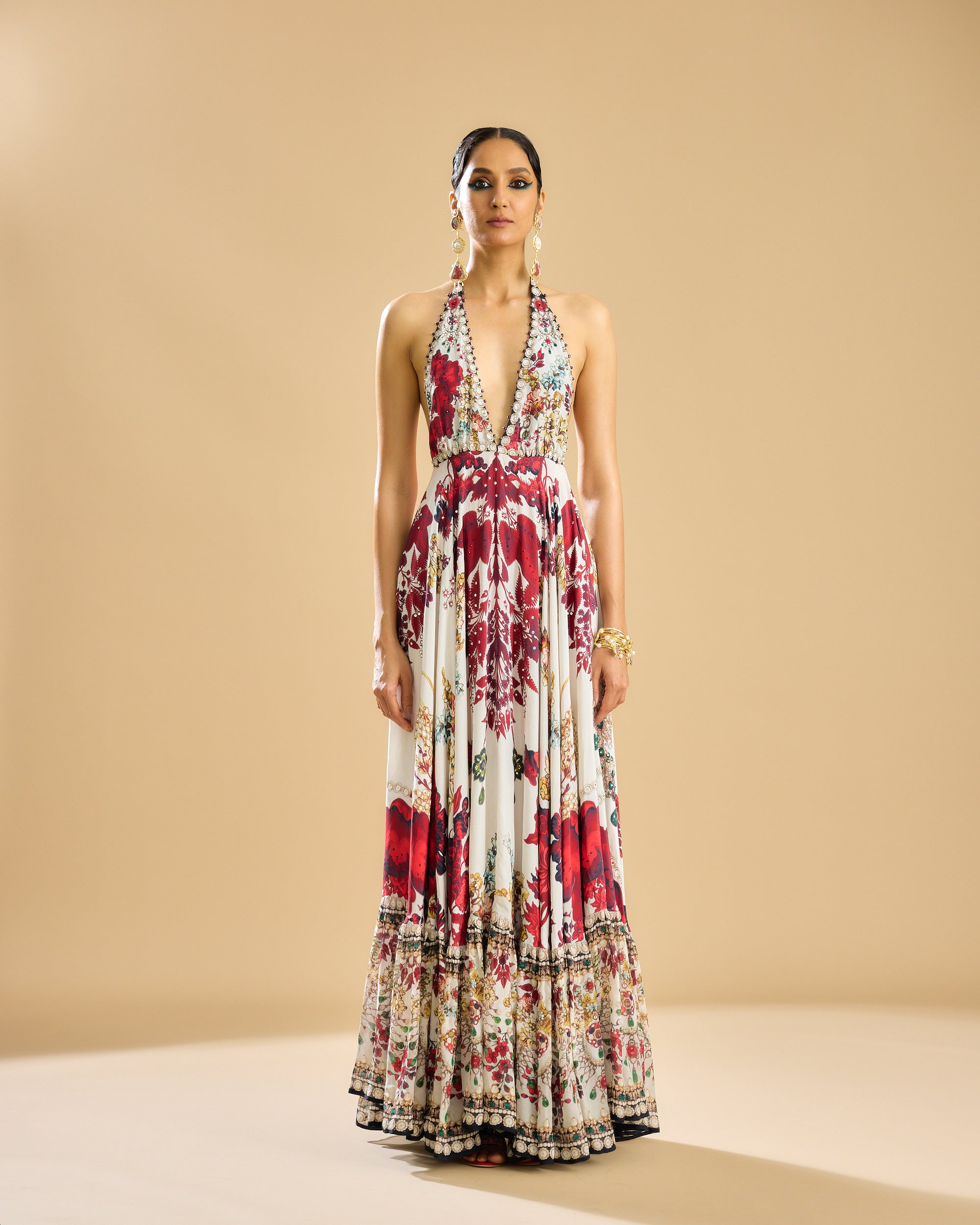 Nizam : Azzurra - Ivory/Red