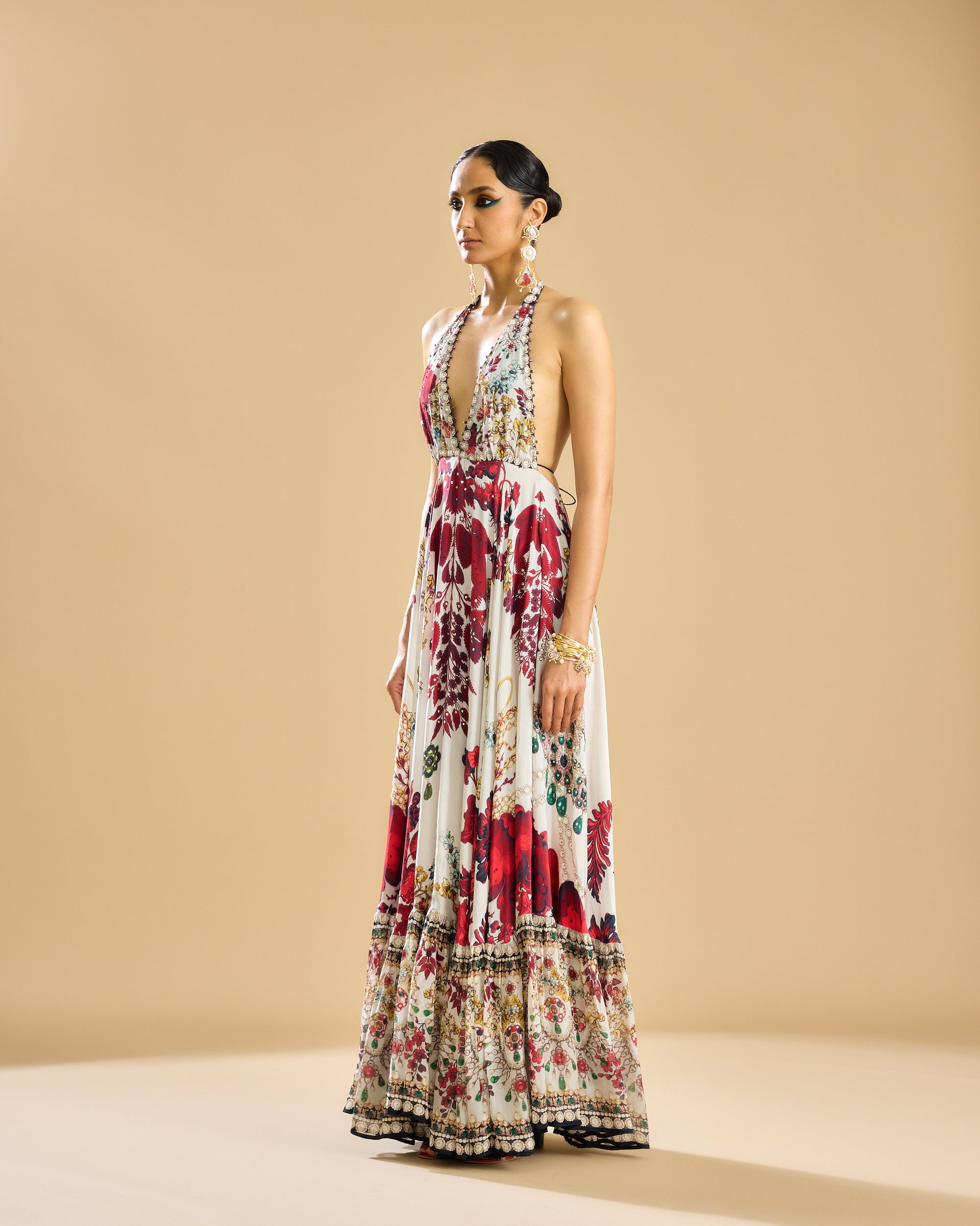Nizam : Azzurra - Ivory/Red