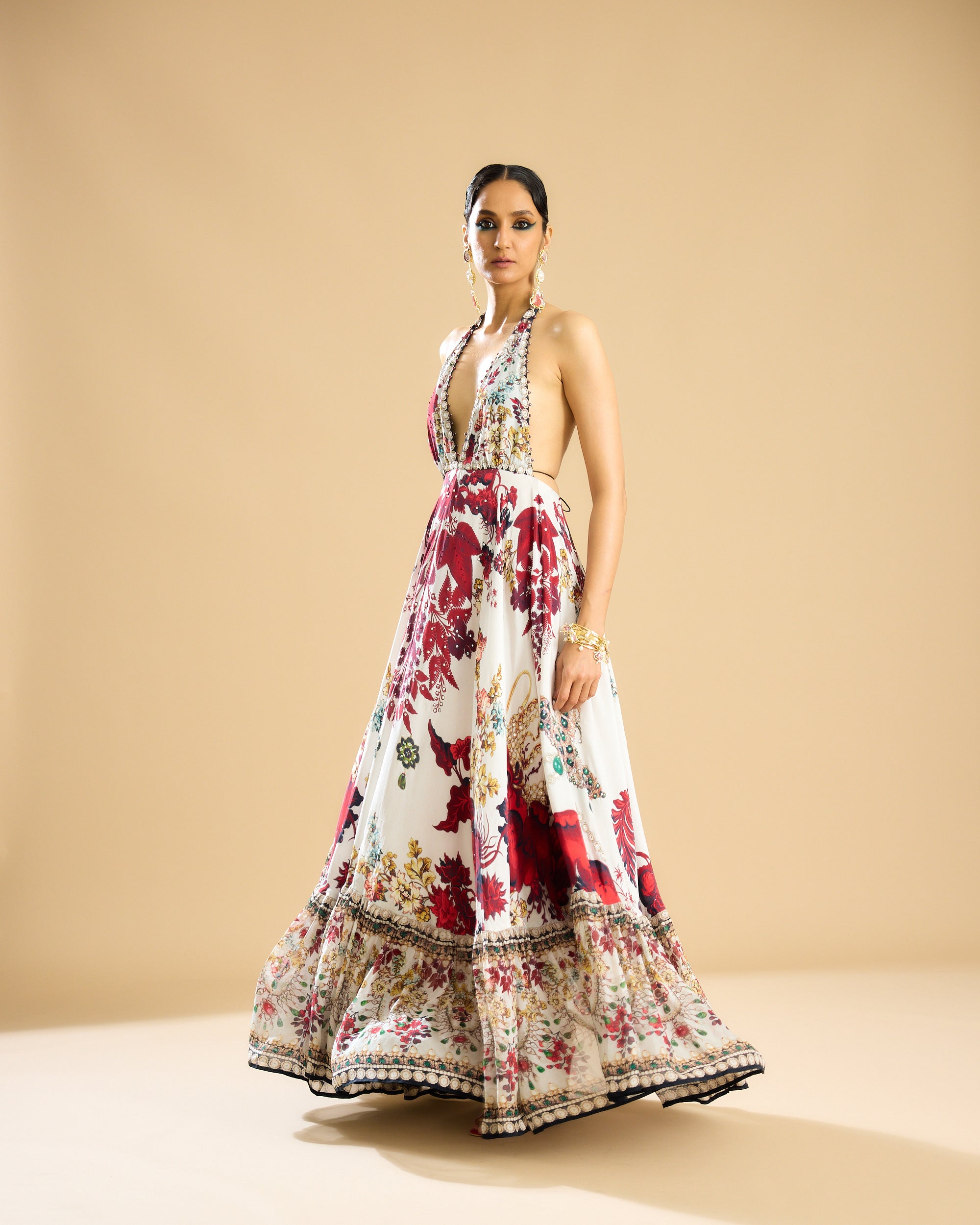 Nizam : Azzurra - Ivory/Red