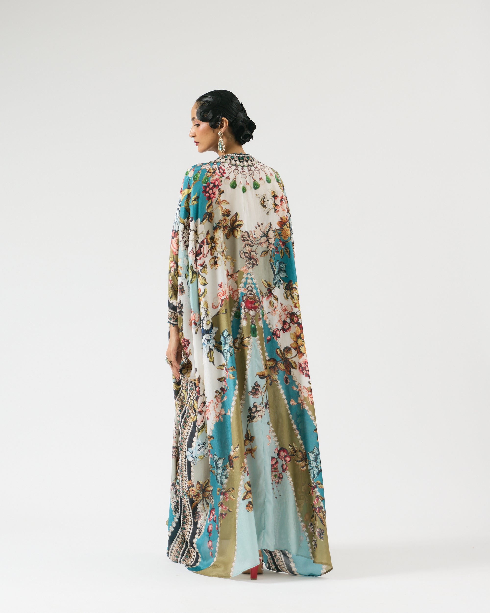 Nizam : Imama - Ivory/Aqua