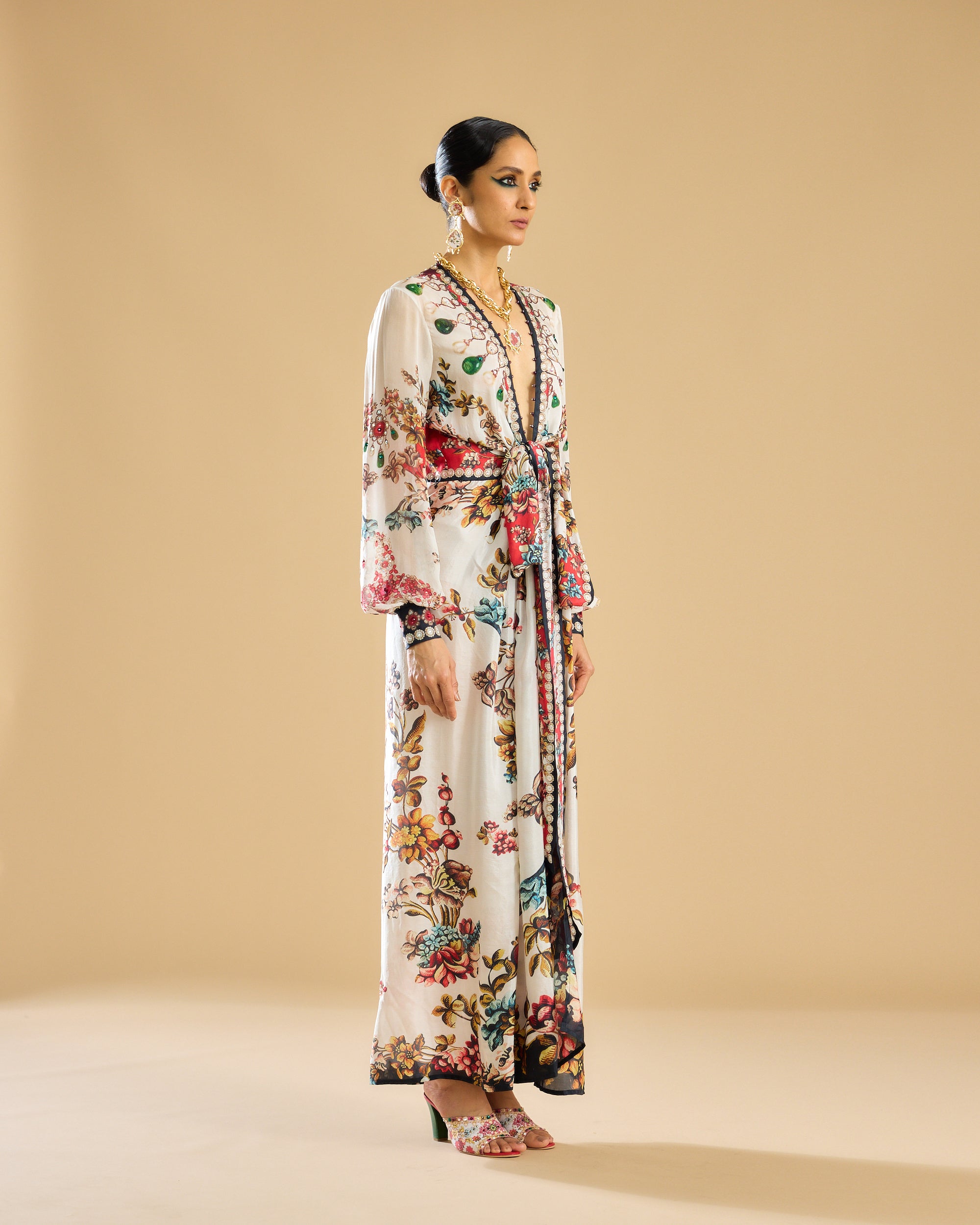 Nizam : Viviana - Ivory/Red
