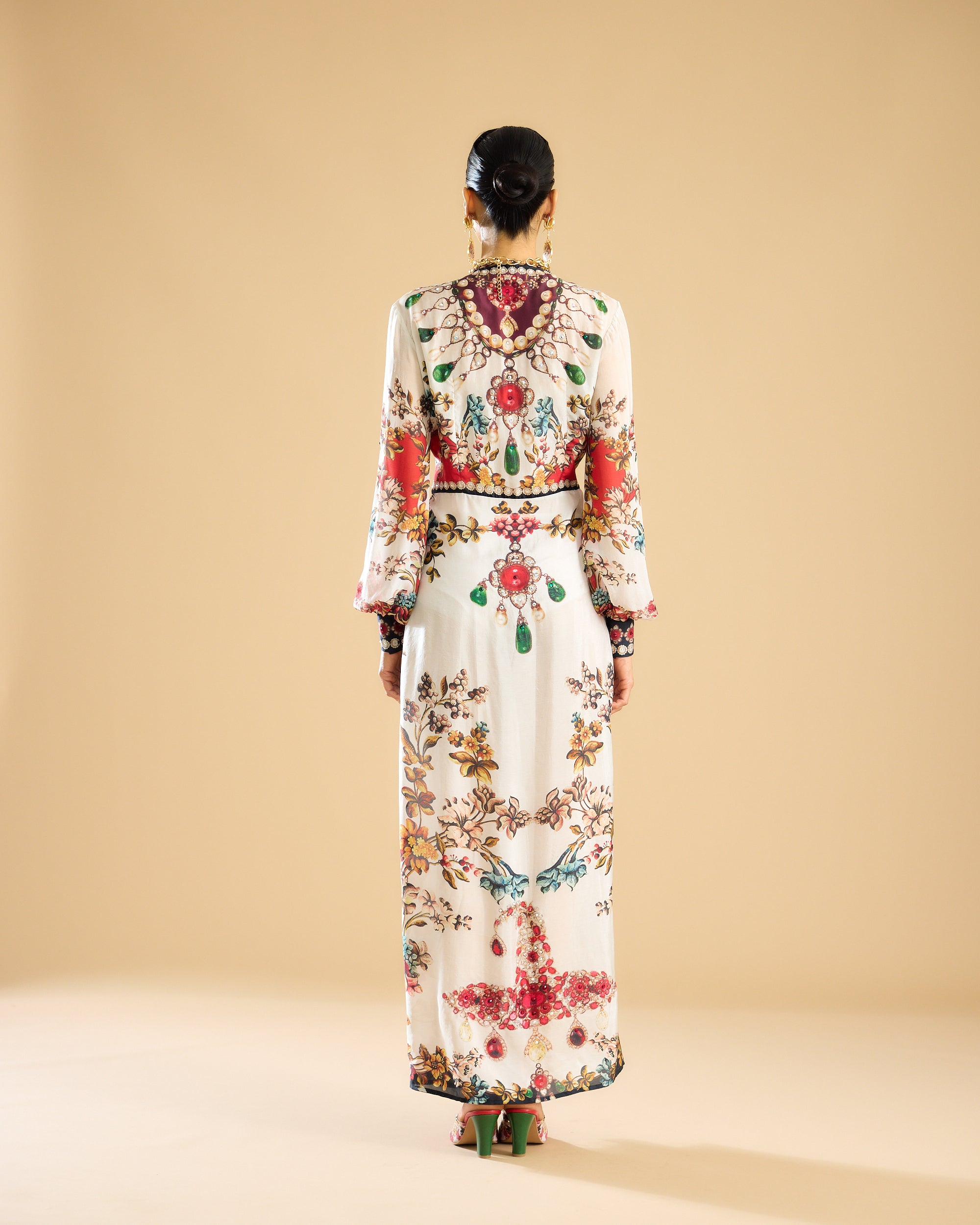 Nizam : Viviana - Ivory/Red