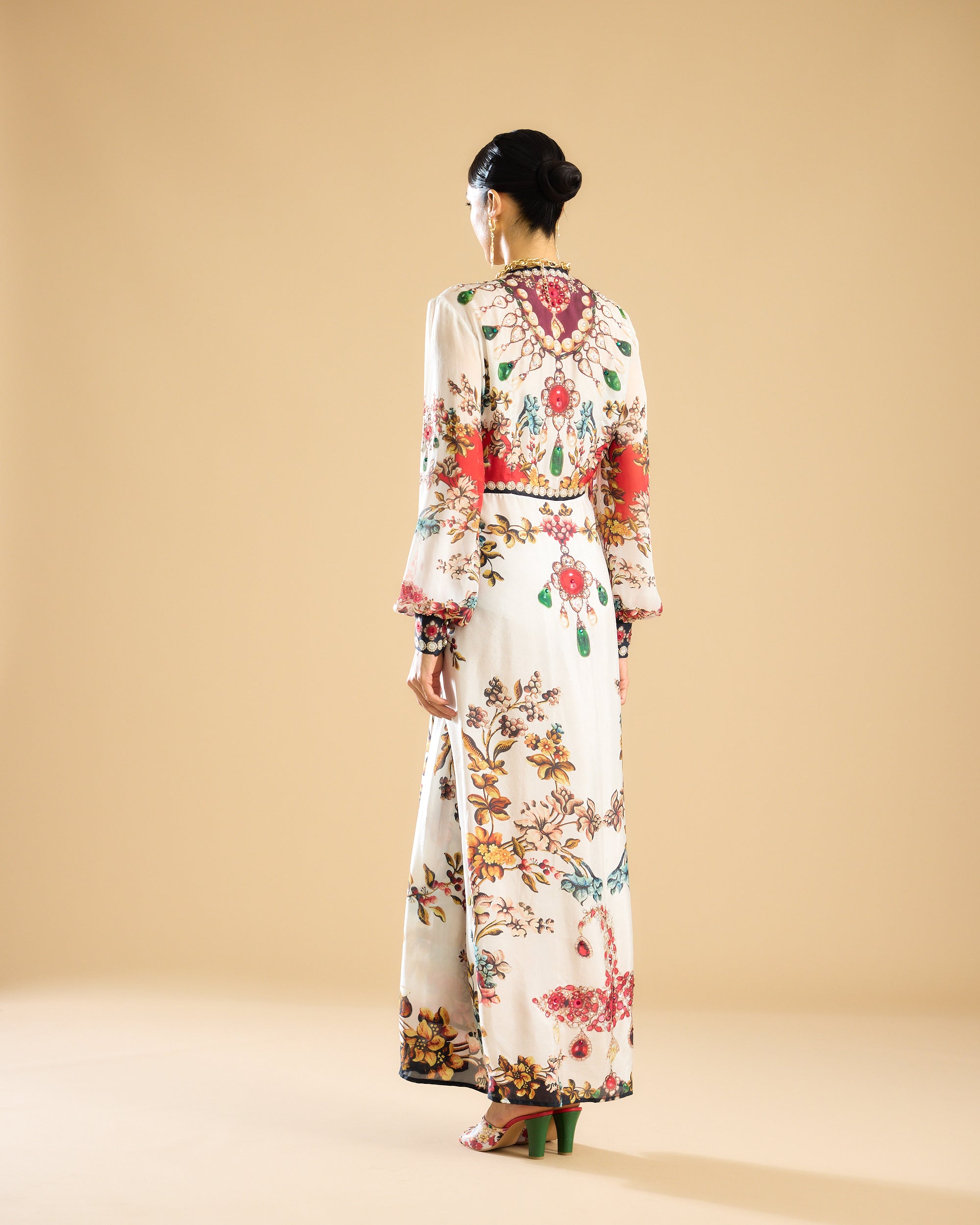 Nizam : Viviana - Ivory/Red