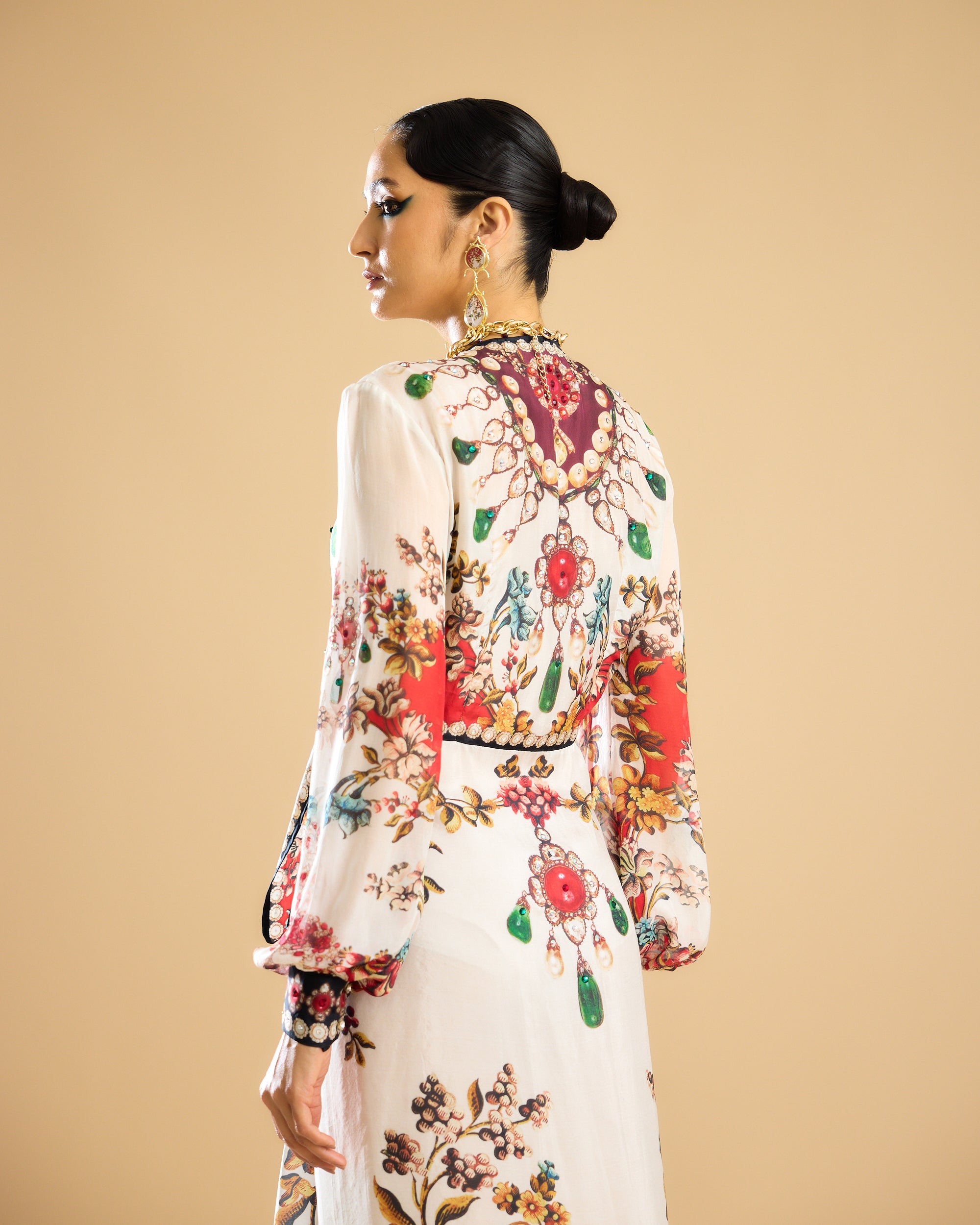 Nizam : Viviana - Ivory/Red