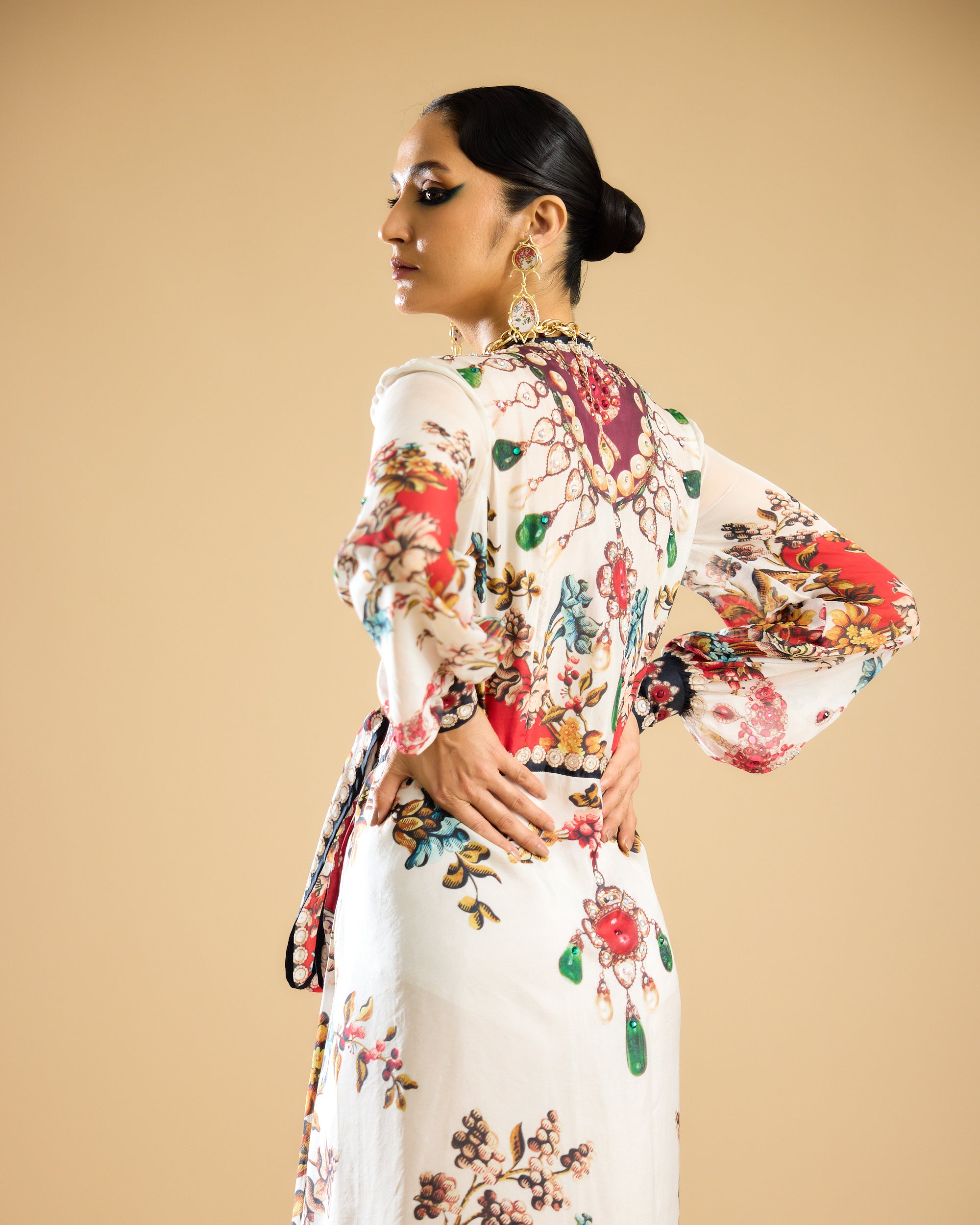 Nizam : Viviana - Ivory/Red