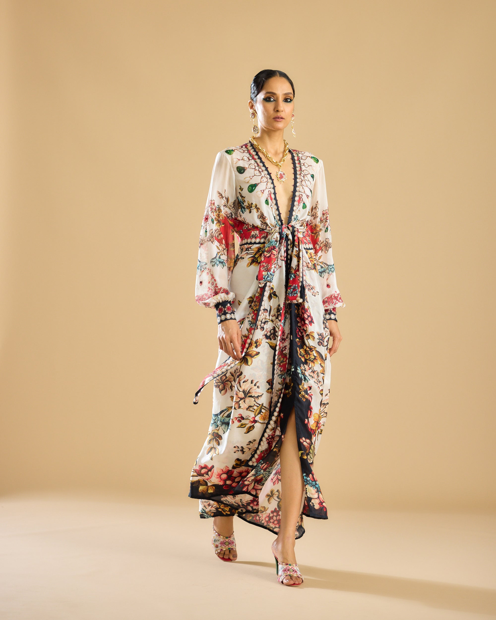 Nizam : Viviana - Ivory/Red