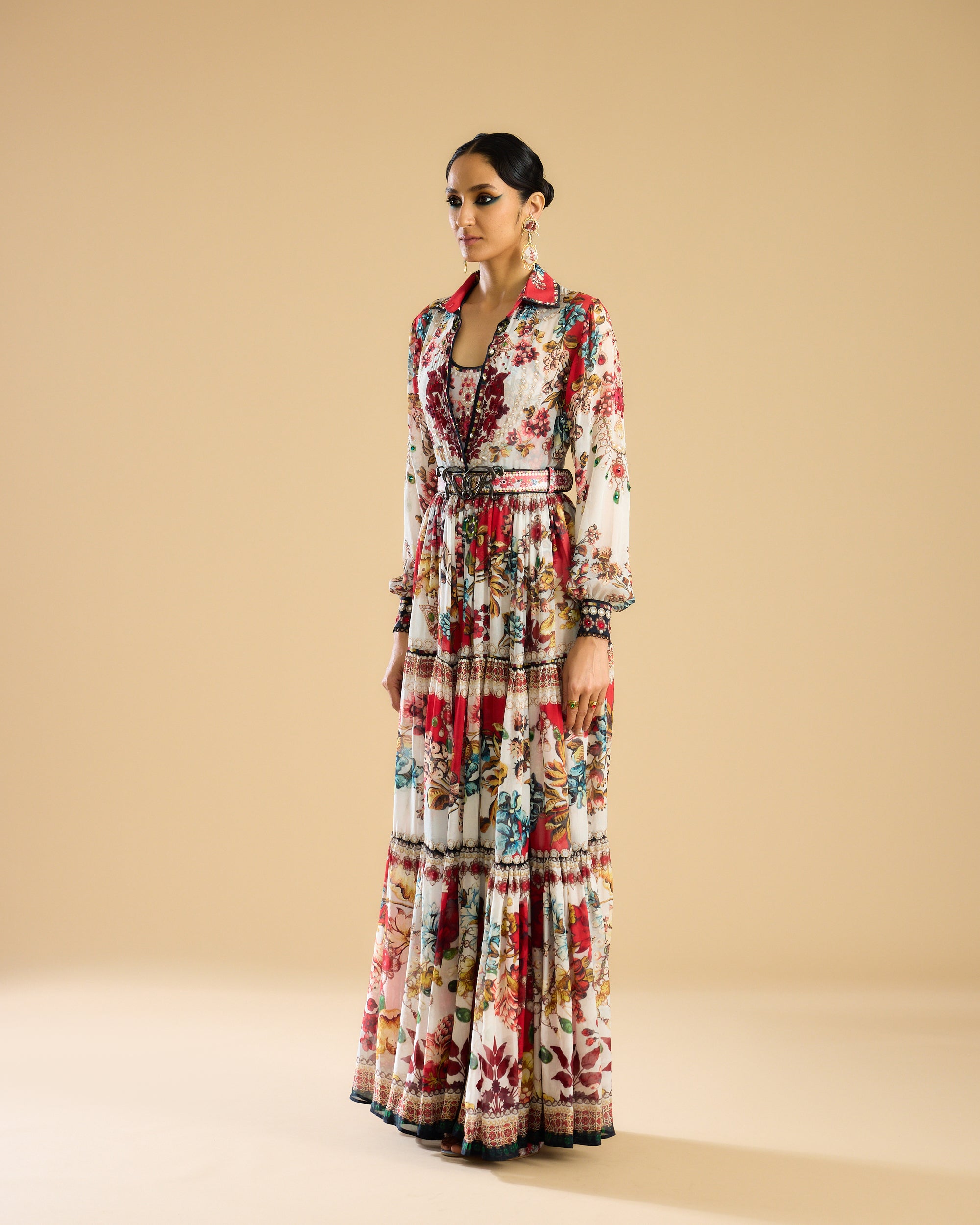 Nizam : Taia - Ivory/Red