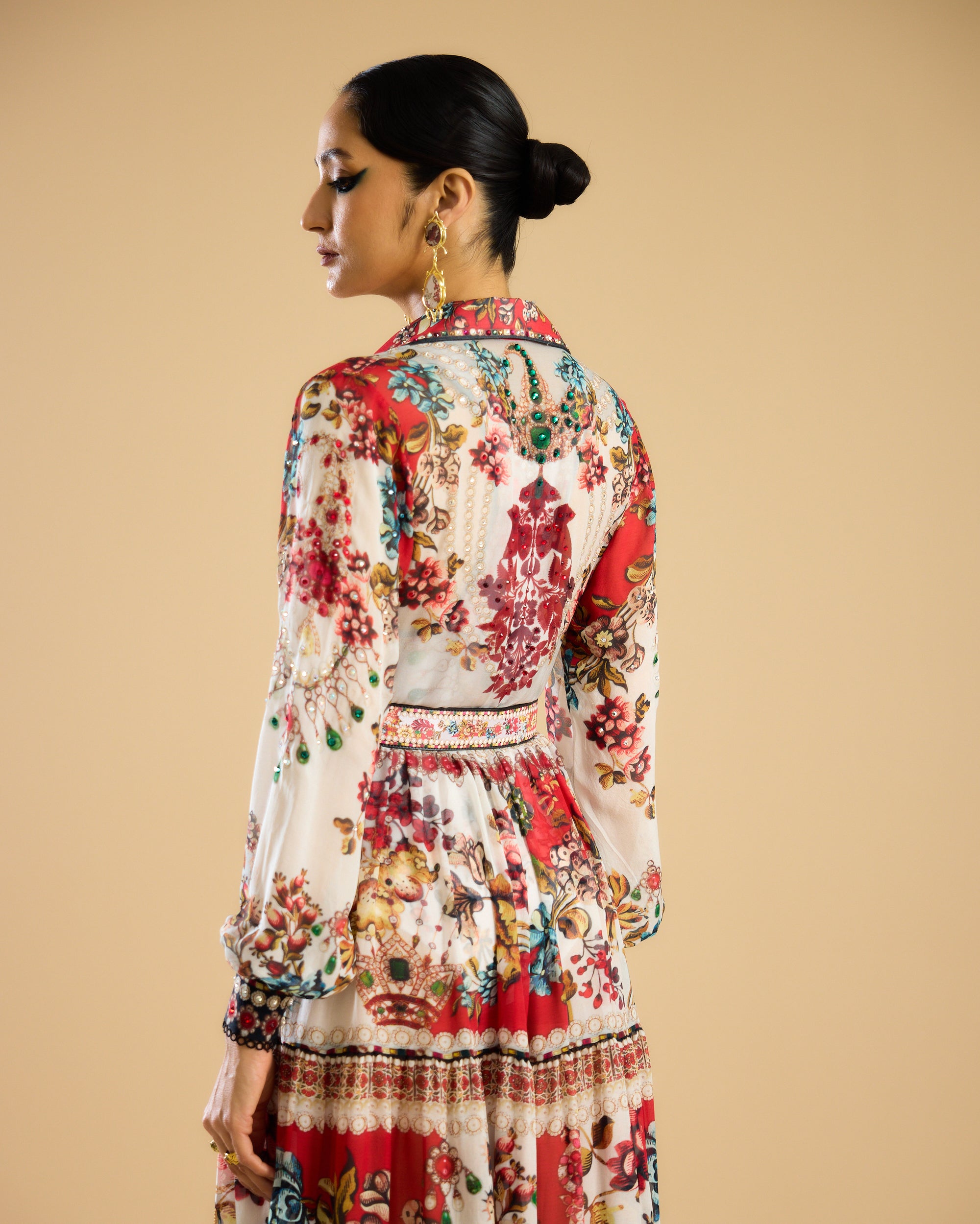Nizam : Taia - Ivory/Red