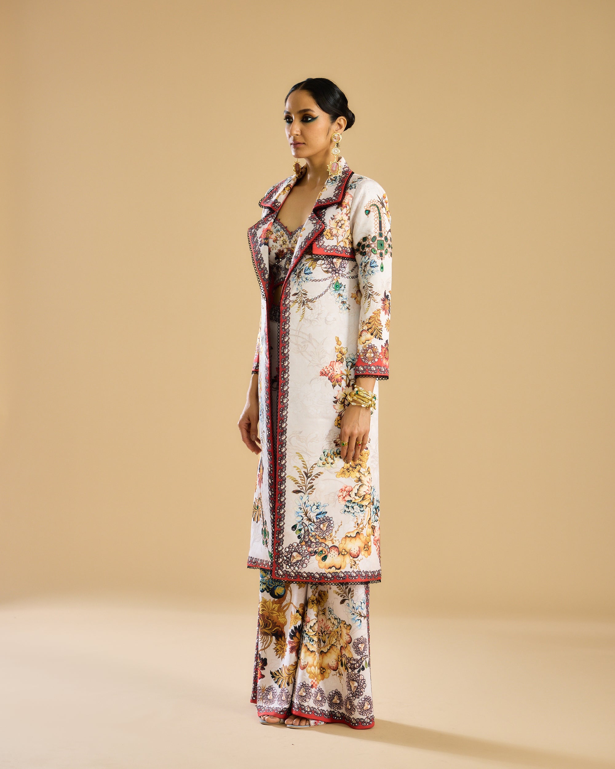 Nizam : Freya - Ivory/Red