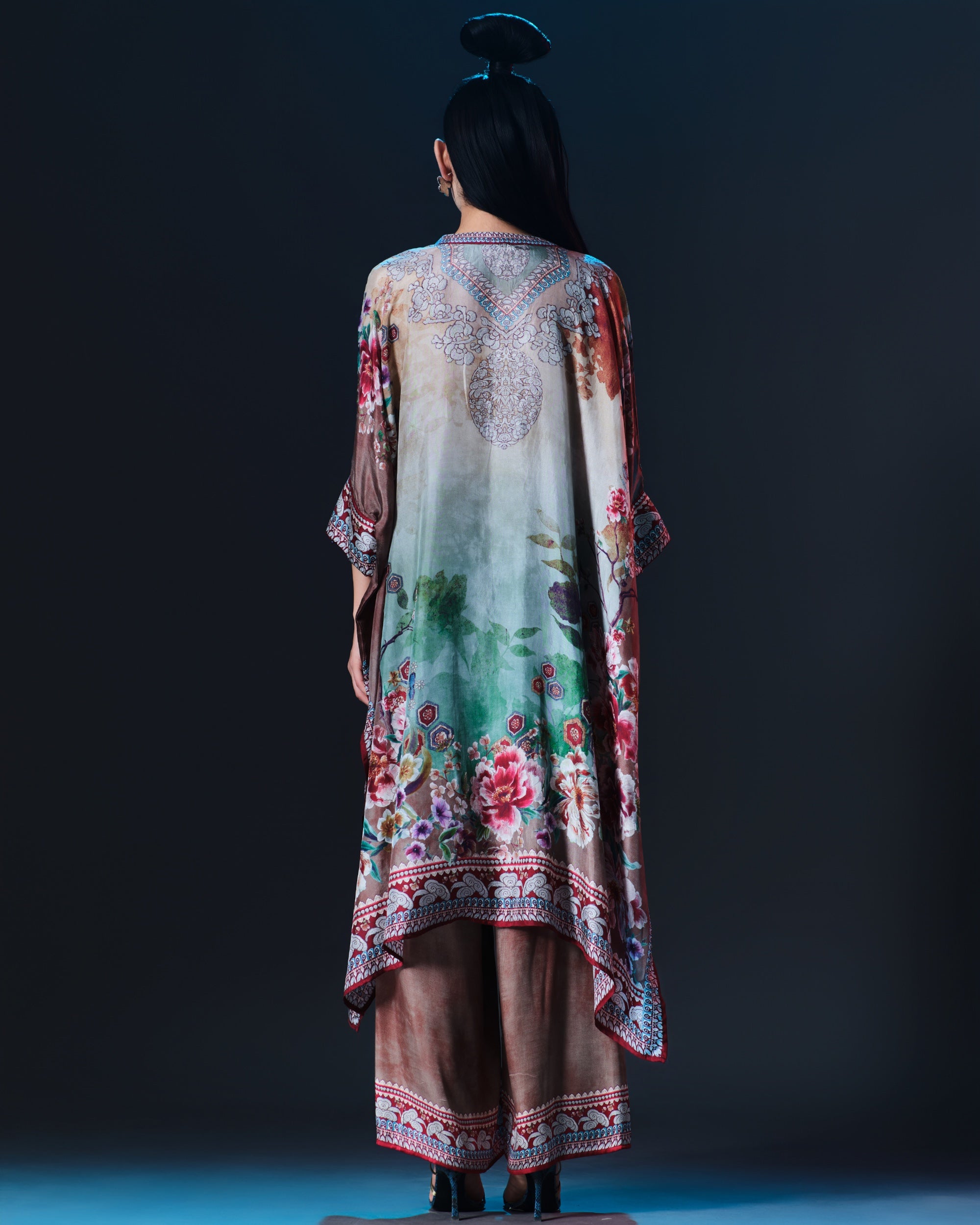 Ikebana : Chantelle 42" - Mocha/Jade