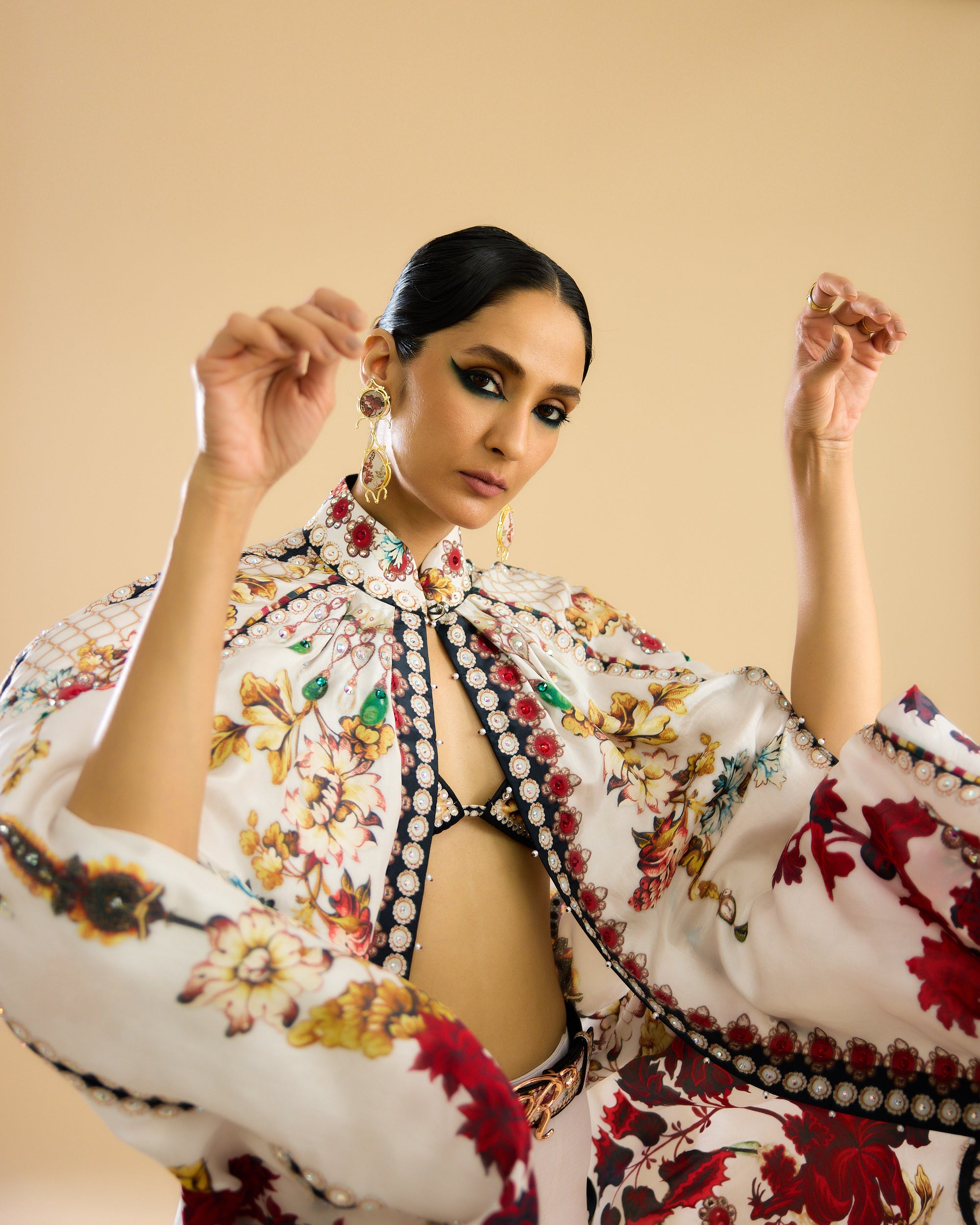 Nizam : Kandisa - Ivory/Red