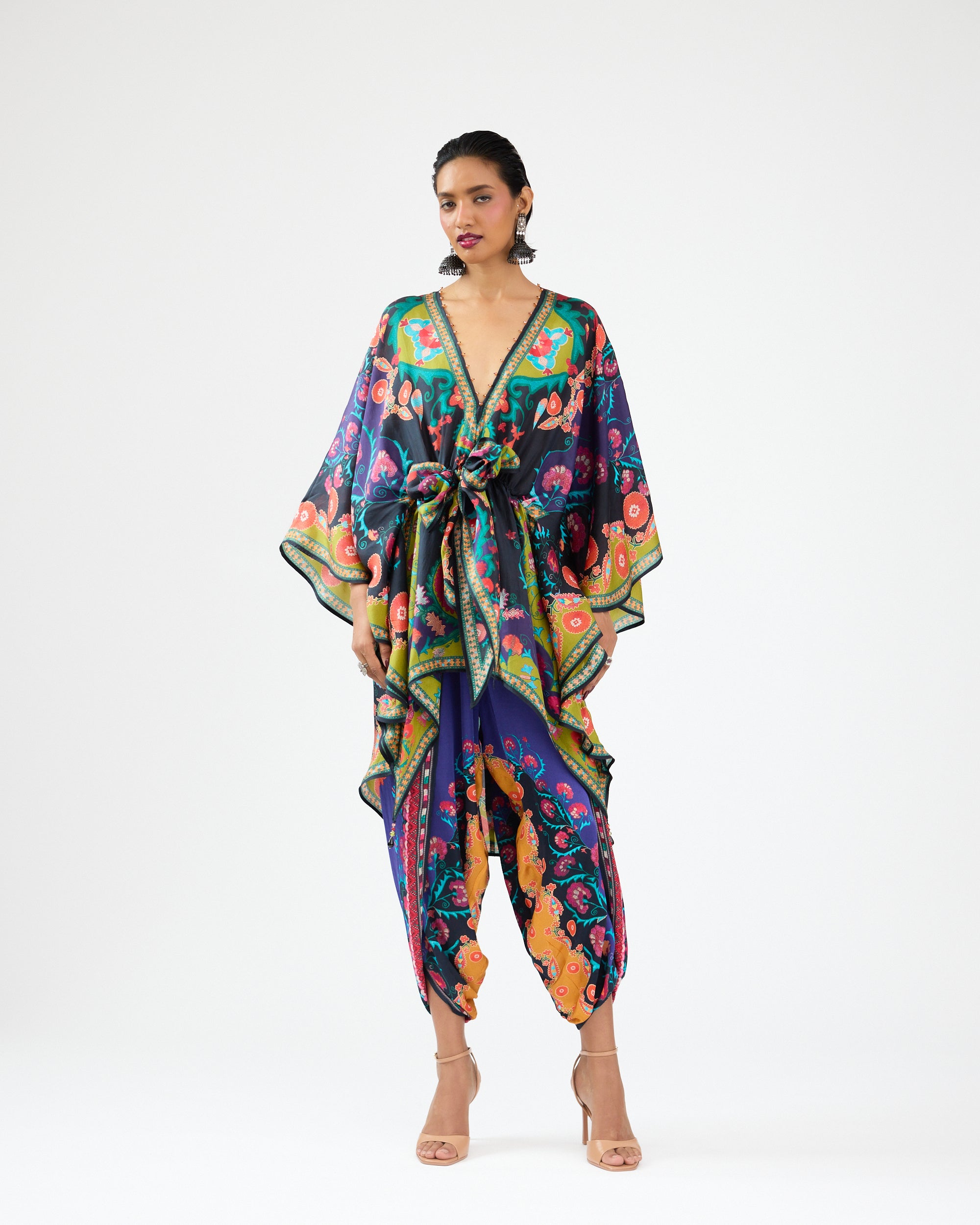 A Bukhara Summer : Inayat - Lime/Black
