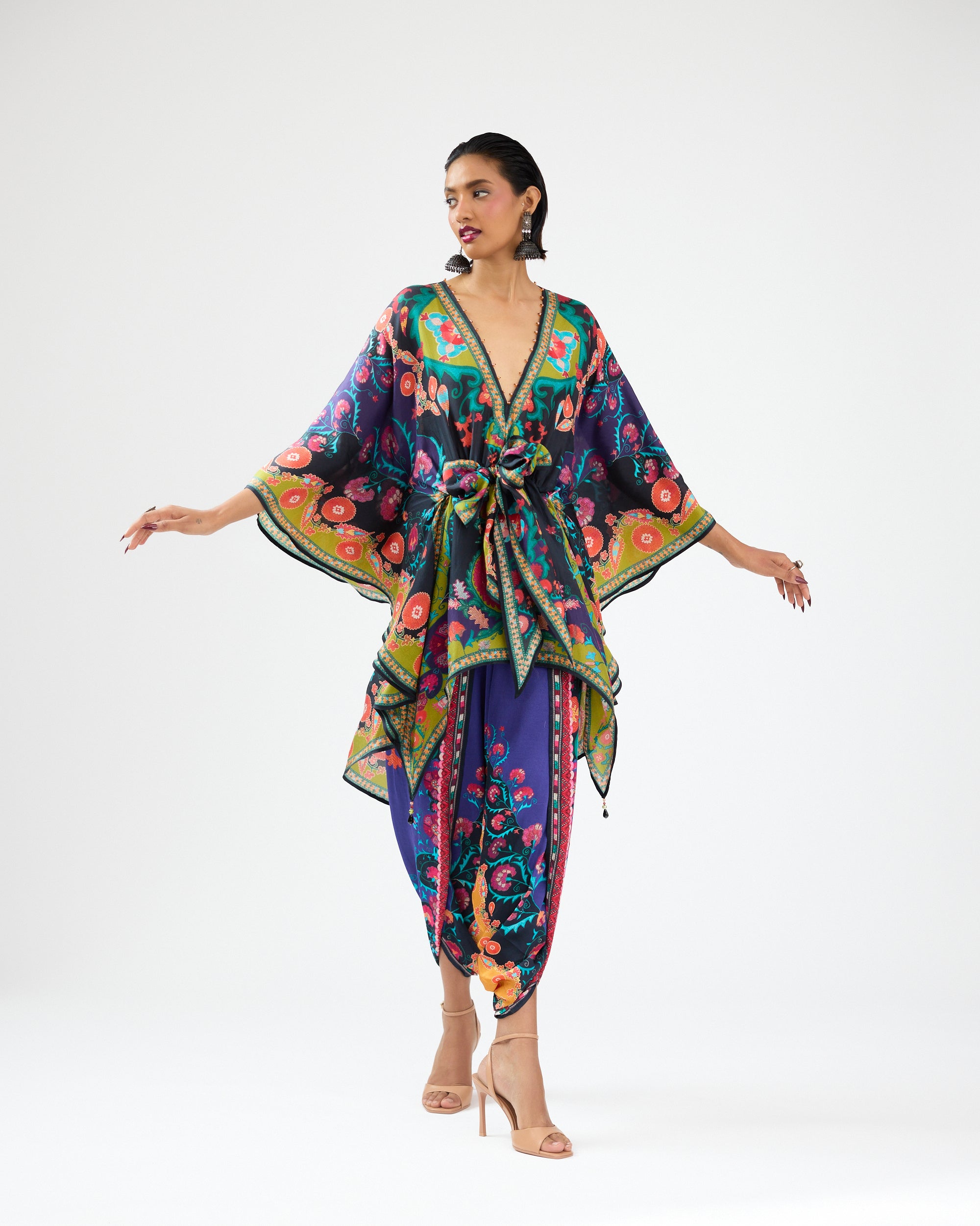 A Bukhara Summer : Inayat - Lime/Black