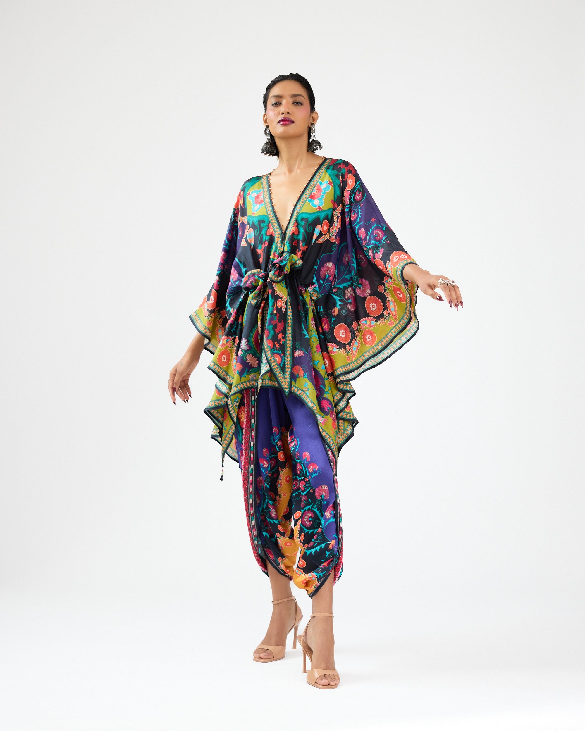 A Bukhara Summer : Inayat - Lime/Black