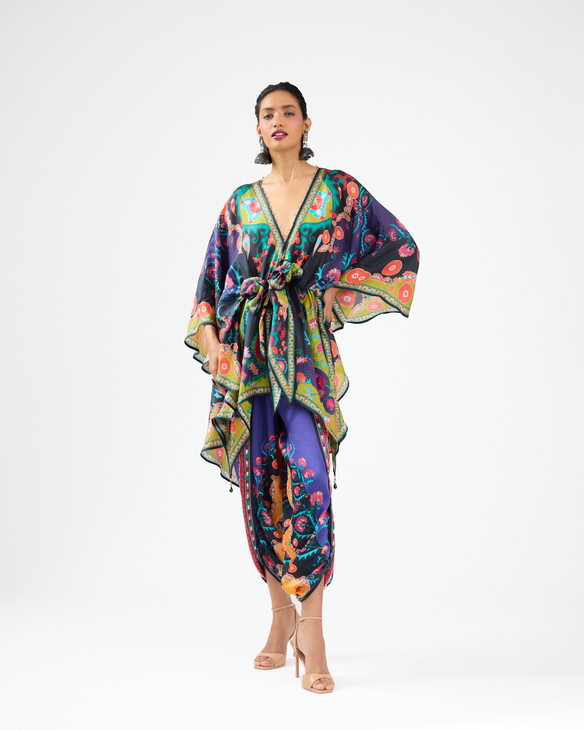 A Bukhara Summer : Inayat - Lime/Black
