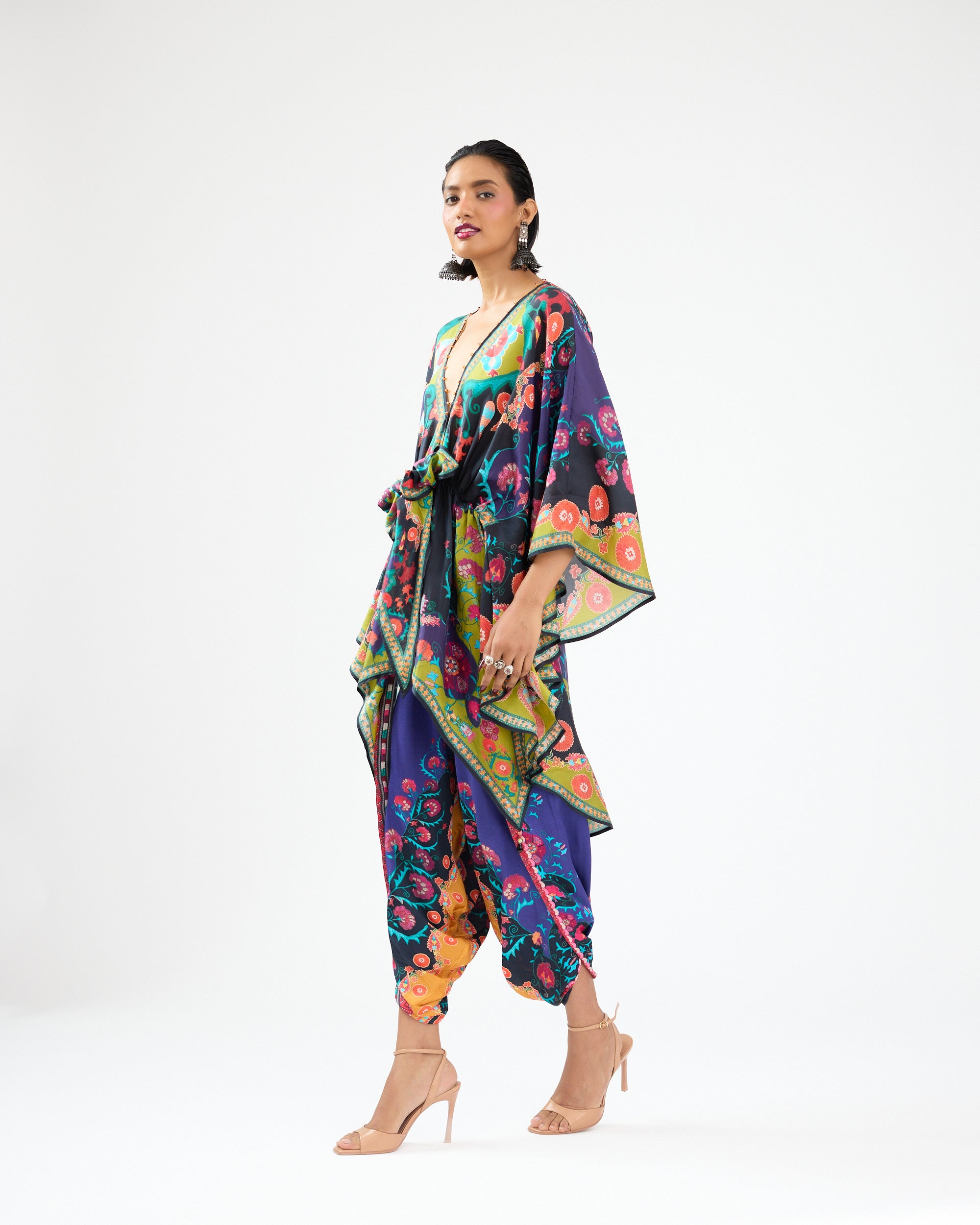 A Bukhara Summer : Inayat - Lime/Black