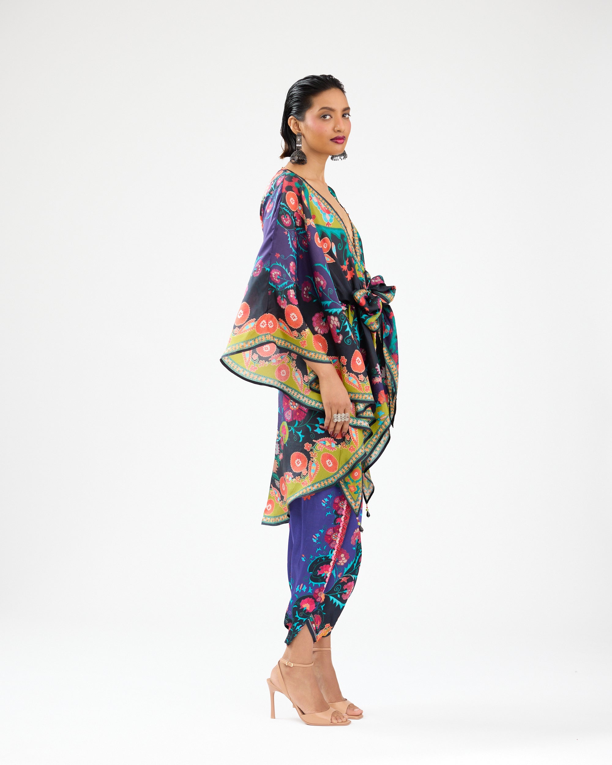 A Bukhara Summer : Inayat - Lime/Black